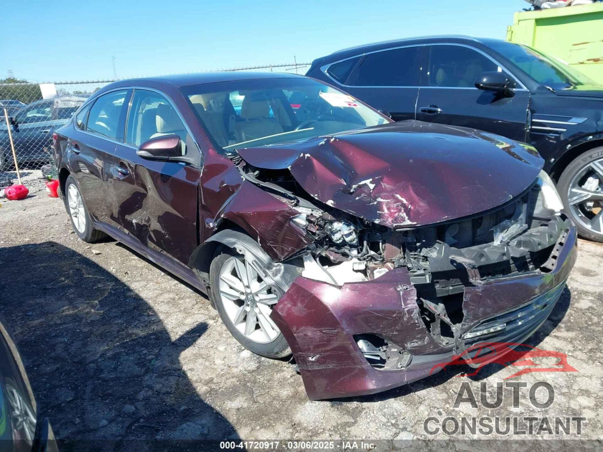 TOYOTA AVALON 2014 - 4T1BK1EBXEU128924