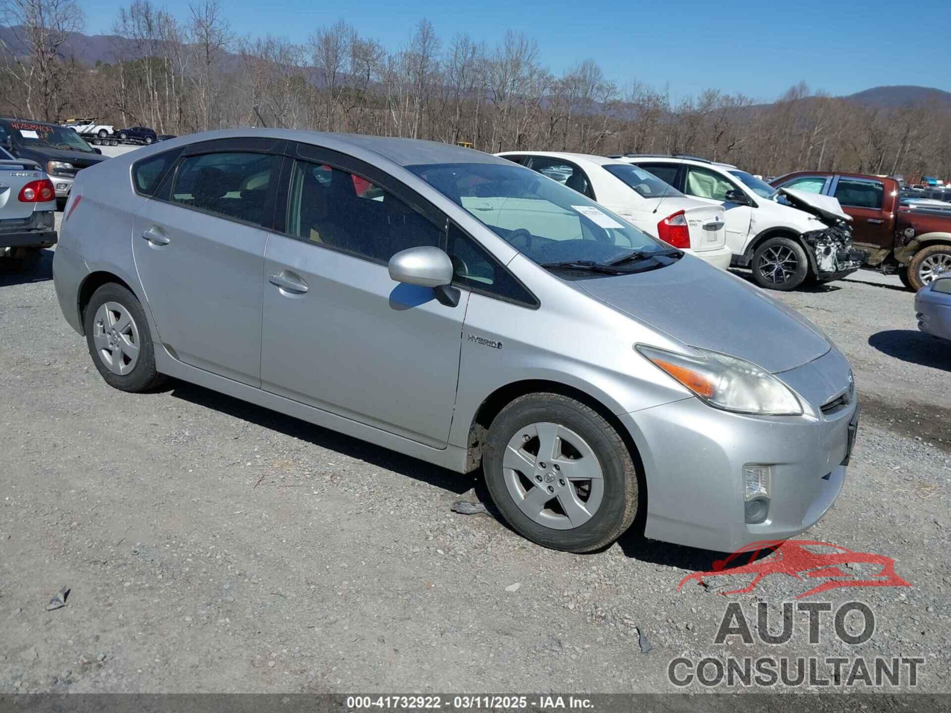 TOYOTA PRIUS 2011 - JTDKN3DU5B1439474