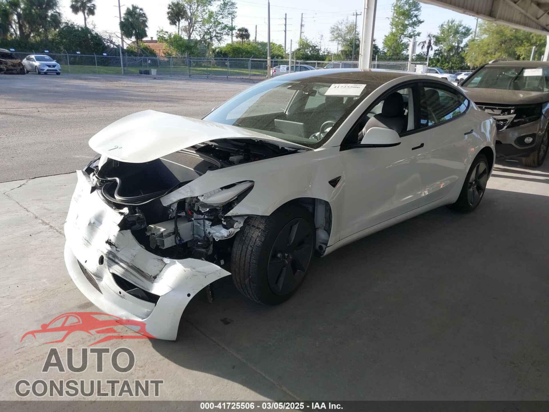 TESLA MODEL 3 2022 - 5YJ3E1EB2NF266594
