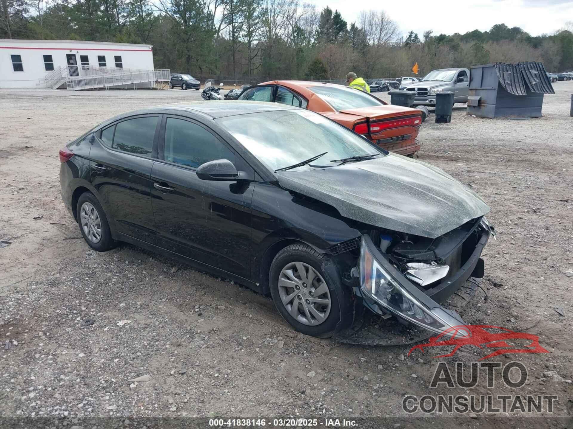 HYUNDAI ELANTRA 2020 - KMHD74LF3LU914613