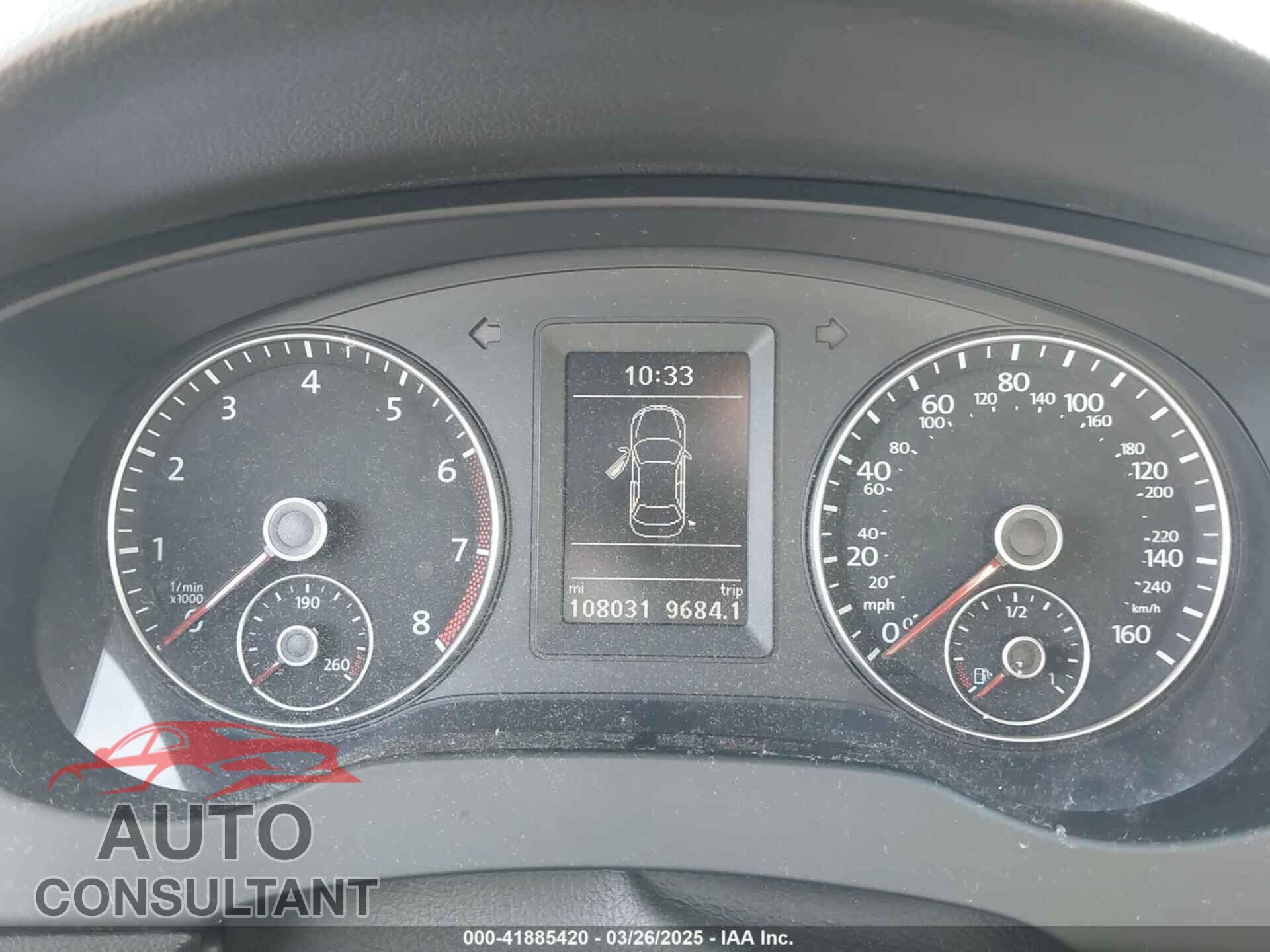 VOLKSWAGEN JETTA 2013 - 3VW4A7AJ3DM273190