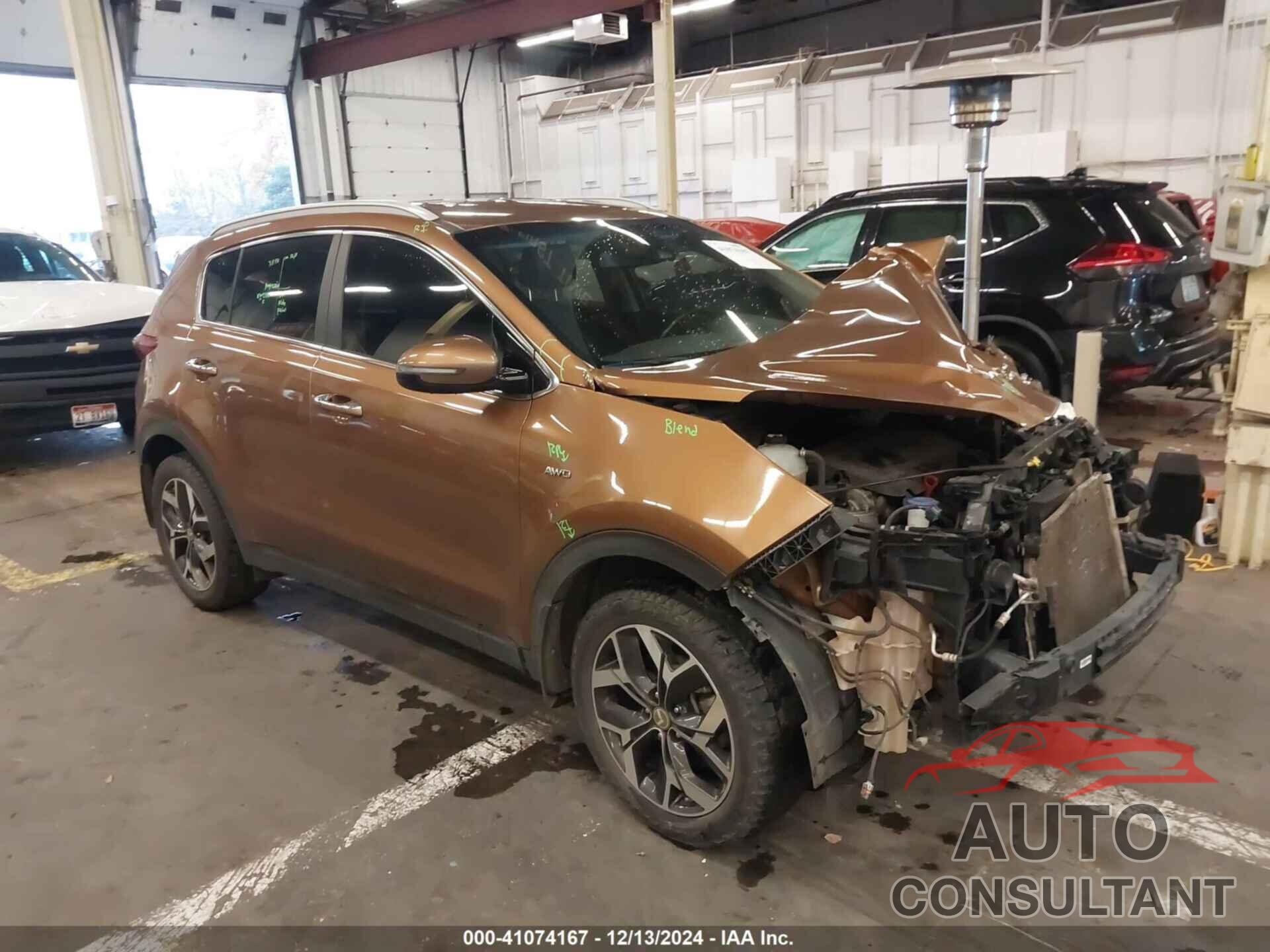 KIA SPORTAGE 2020 - KNDPNCAC6L7729562