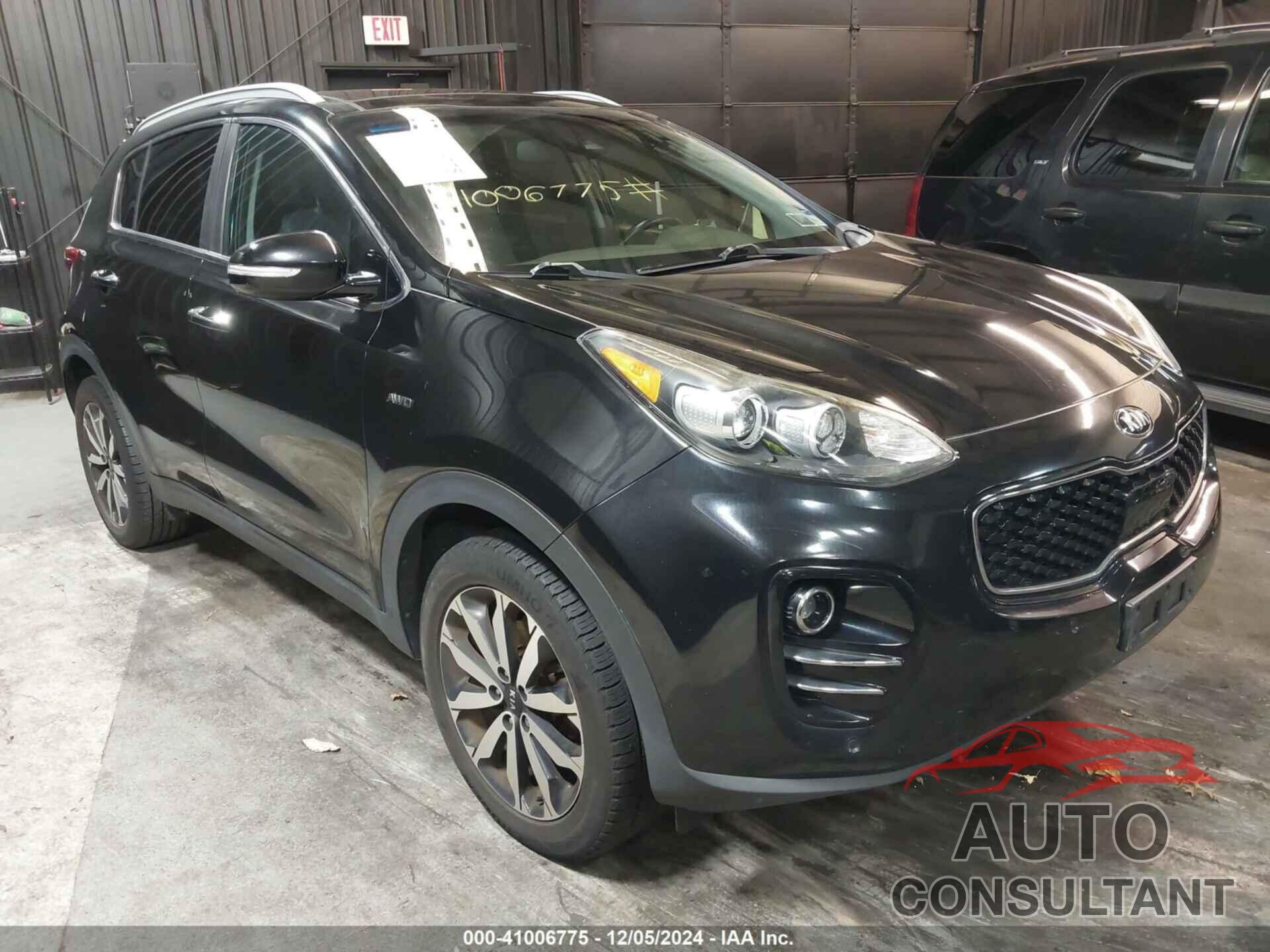 KIA SPORTAGE 2017 - KNDPNCAC5H7272735