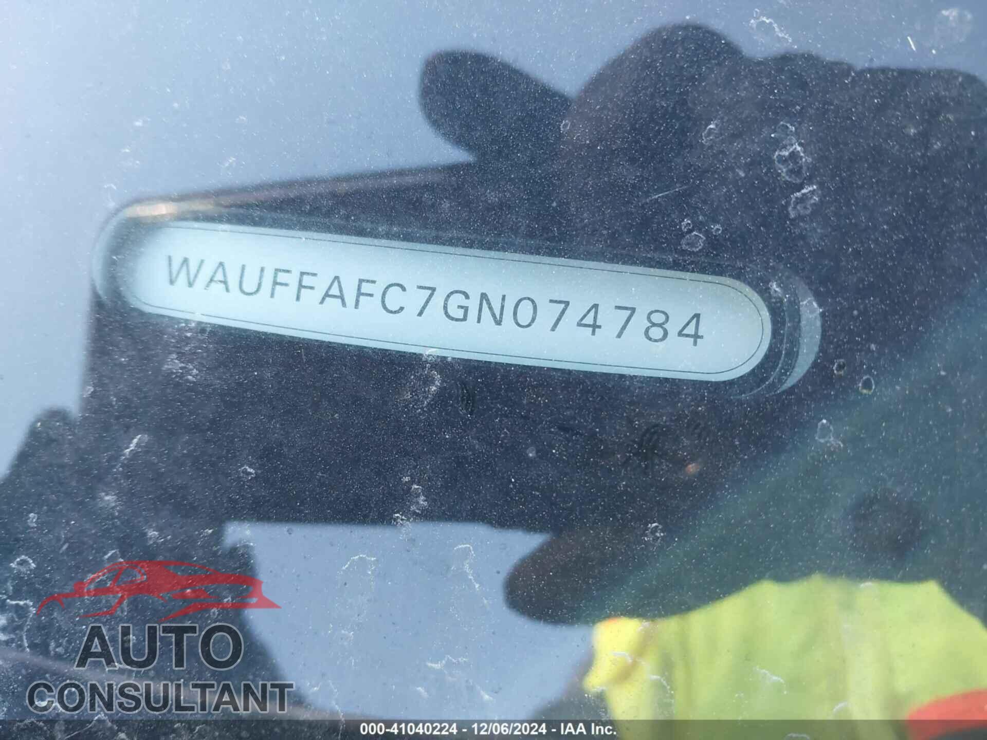 AUDI A6 2016 - WAUFFAFC7GN074784