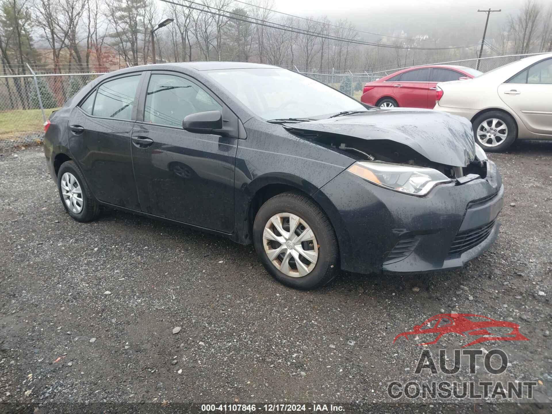 TOYOTA COROLLA 2014 - 2T1BURHE7EC086681