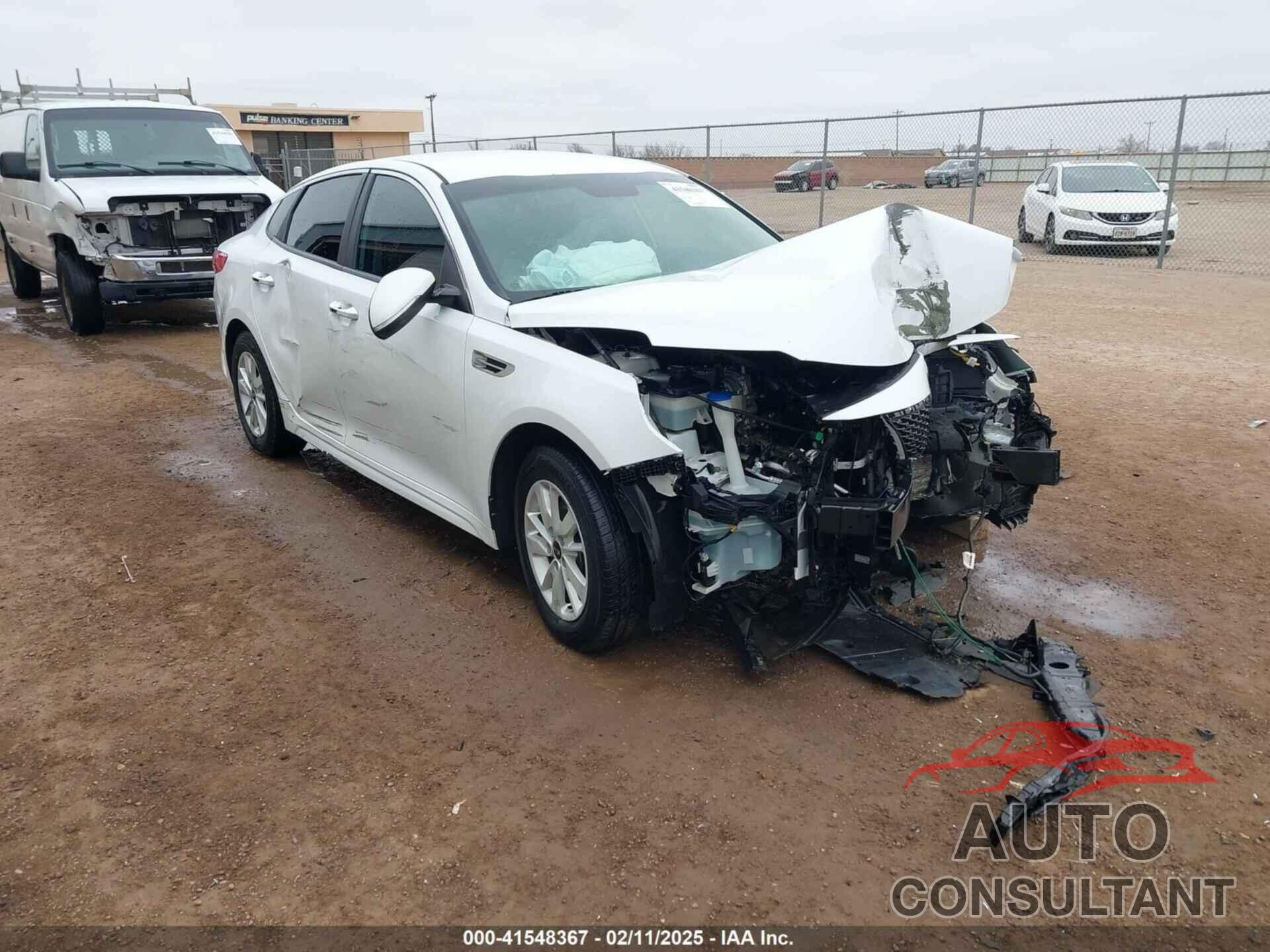 KIA OPTIMA 2017 - 5XXGT4L31HG148476