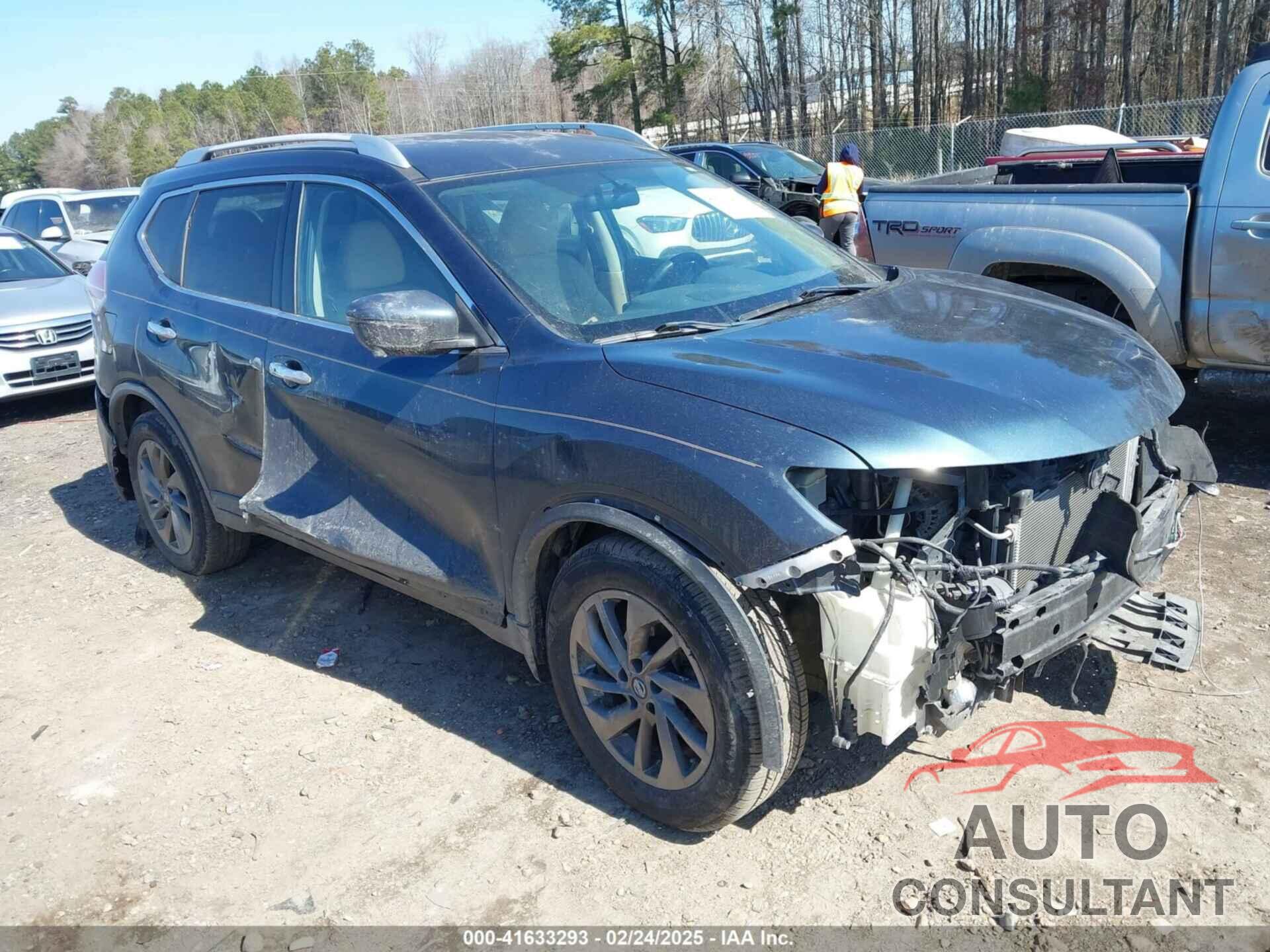 NISSAN ROGUE 2016 - KNMAT2MT8GP718652