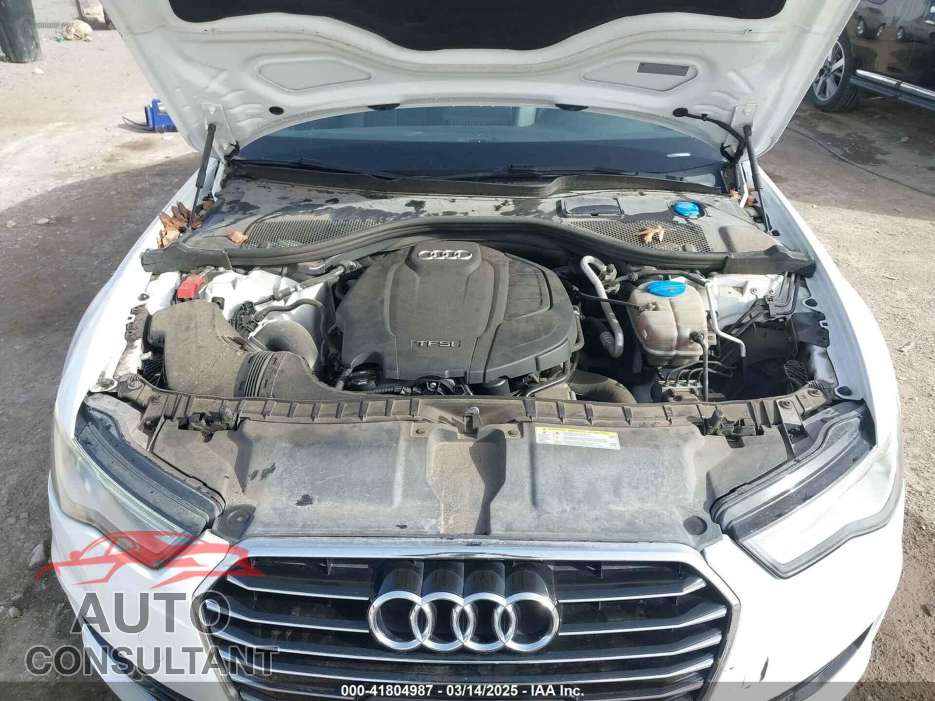 AUDI A6 2016 - WAUDFAFC6GN180666