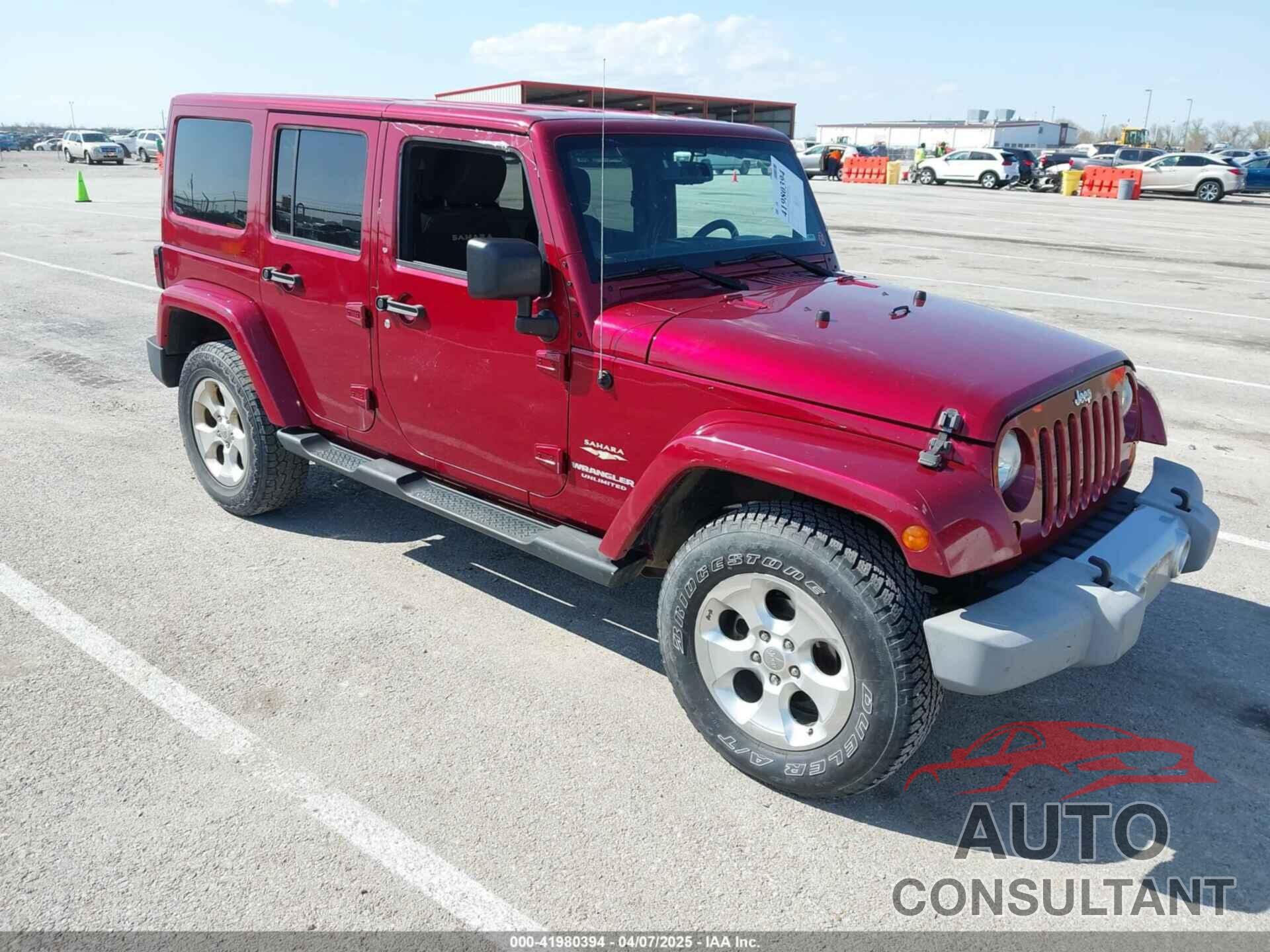 JEEP WRANGLER UNLIMITED 2013 - 1C4BJWEG5DL569977