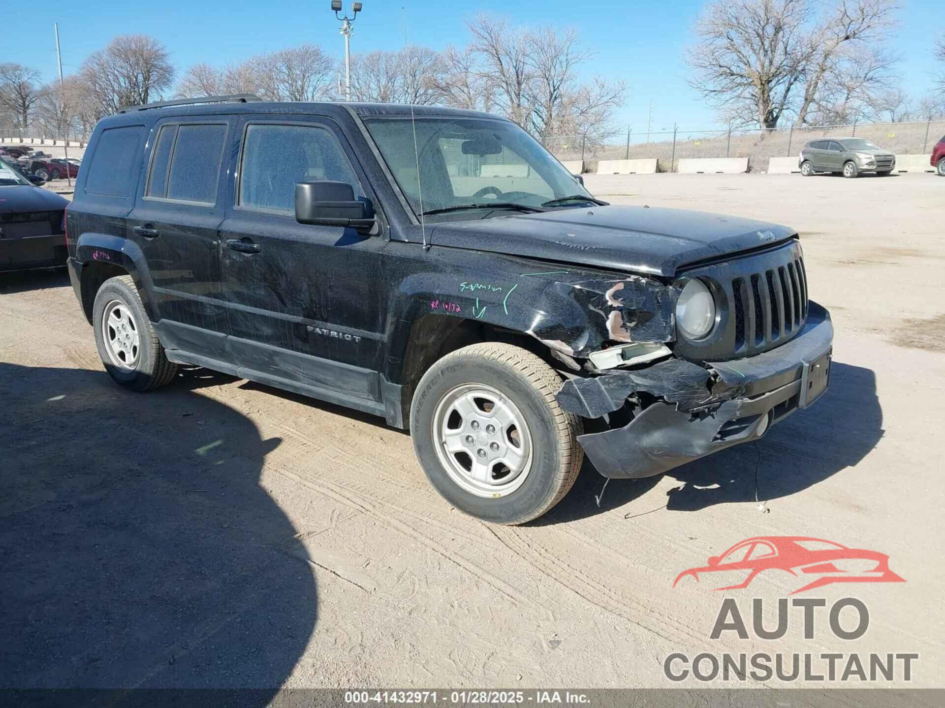 JEEP PATRIOT 2012 - 1C4NJPBA2CD634568