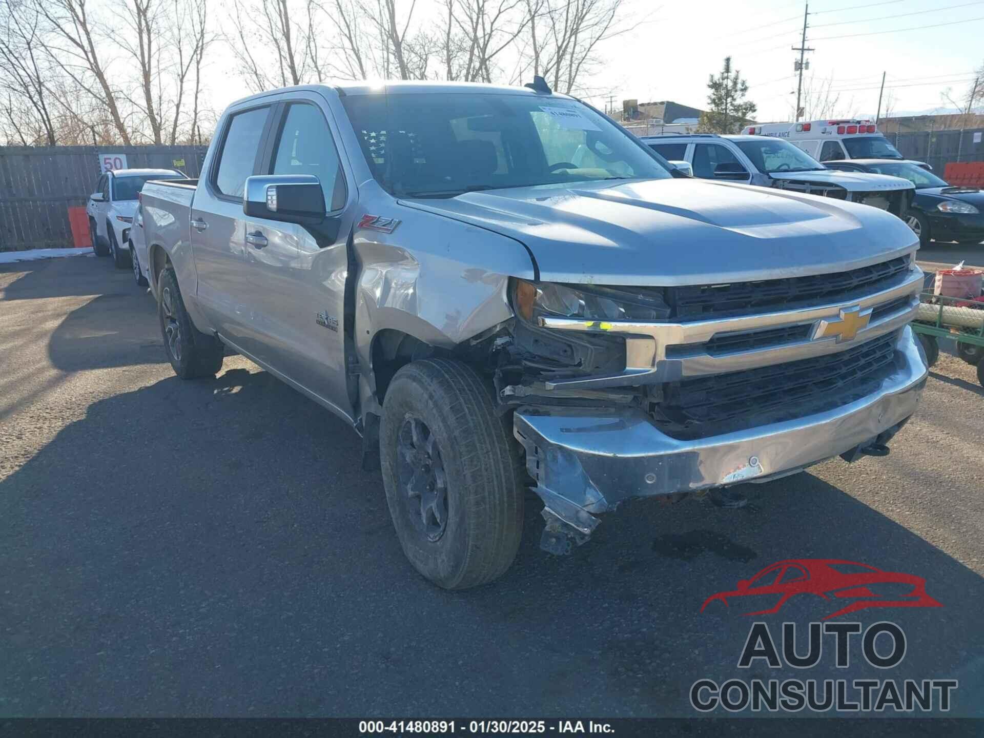 CHEVROLET SILVERADO 1500 2020 - 3GCUYDEDXLG170332