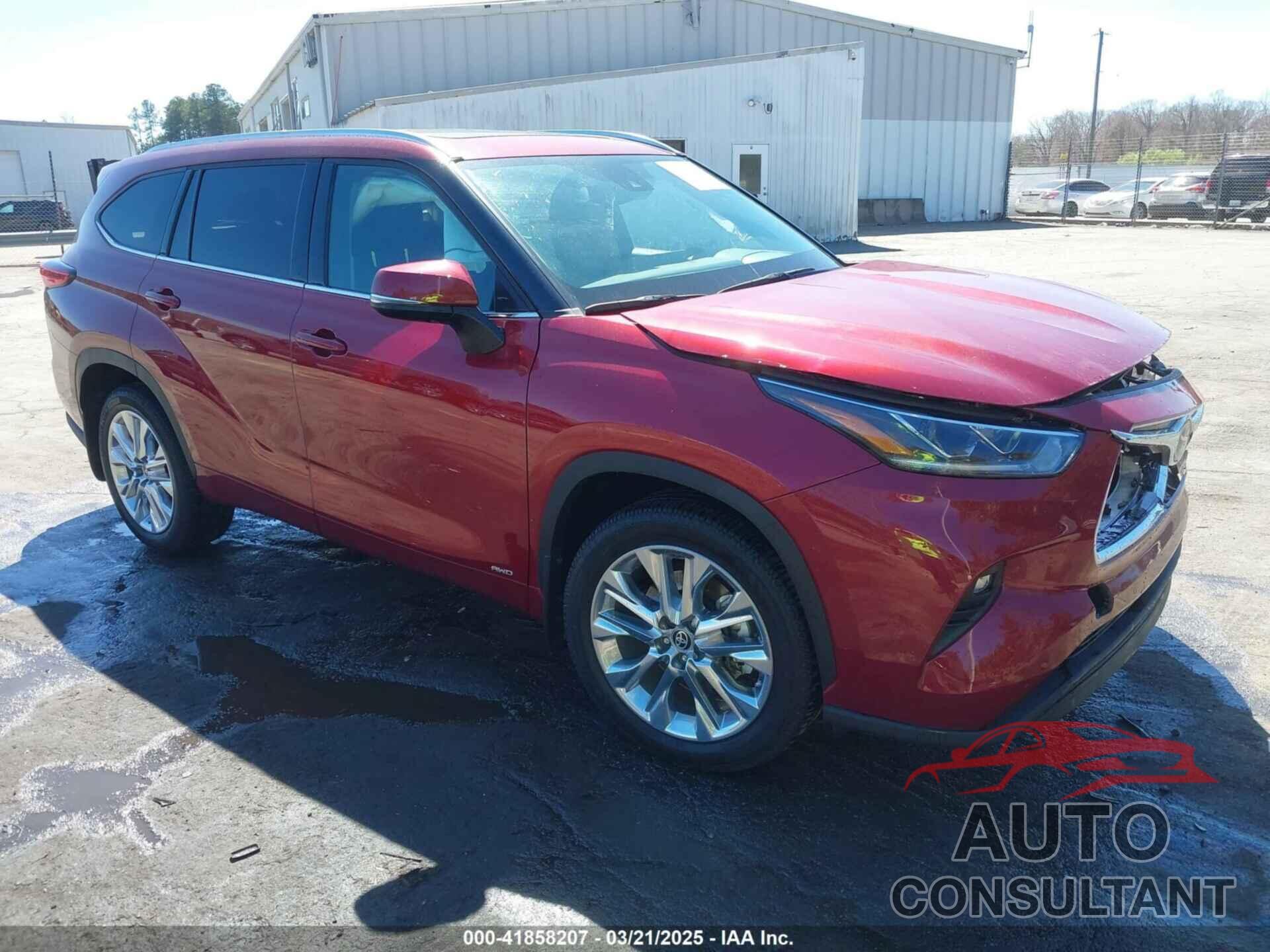 TOYOTA HIGHLANDER 2023 - 5TDXBRCH3PS116816