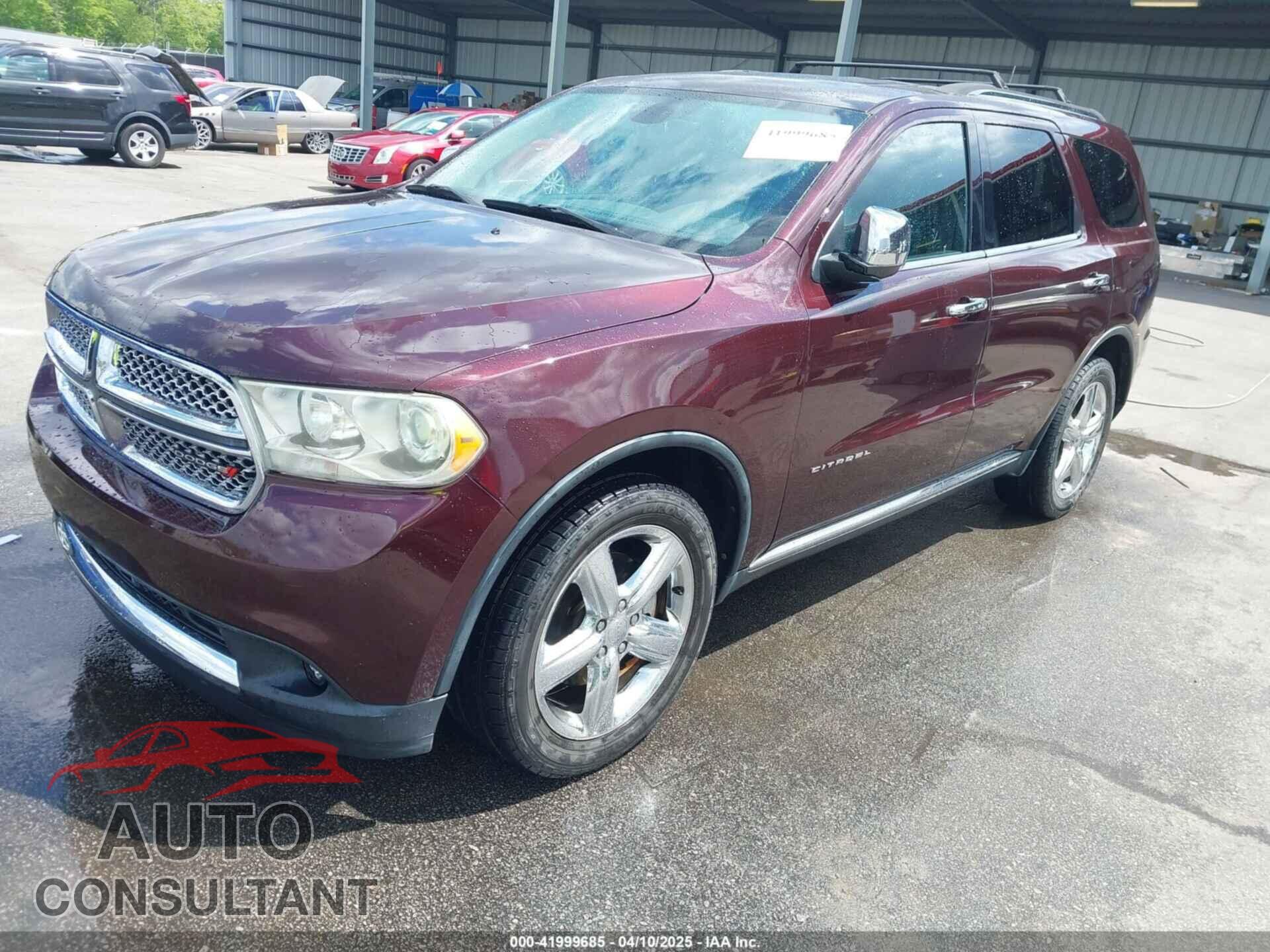 DODGE DURANGO 2012 - 1C4RDHEG0CC247392