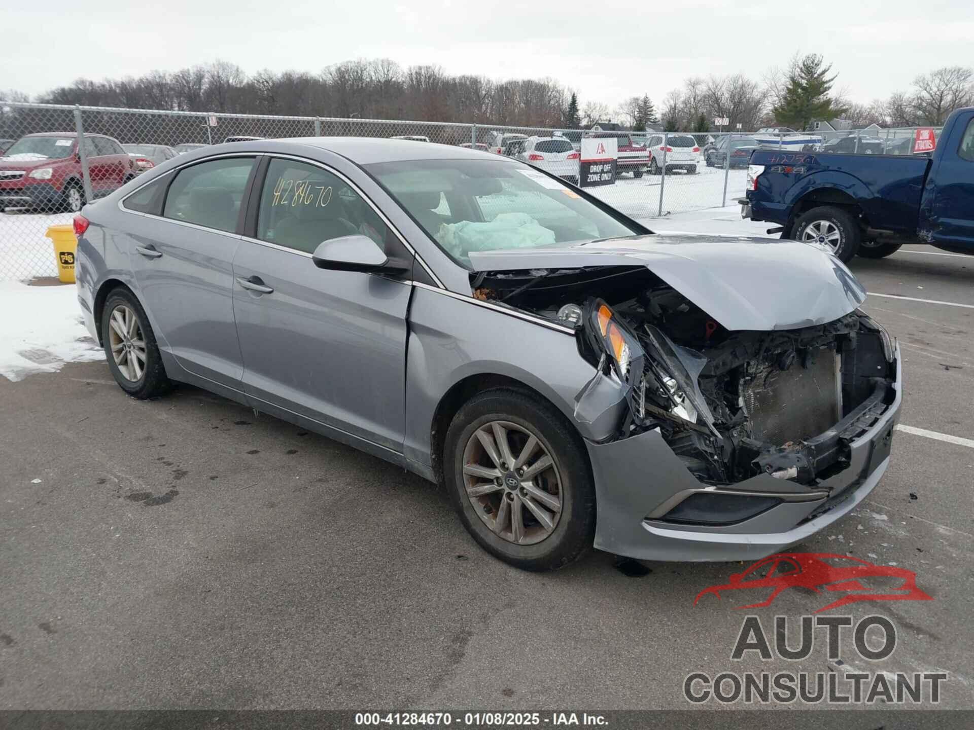 HYUNDAI SONATA 2017 - 5NPE24AF7HH459454