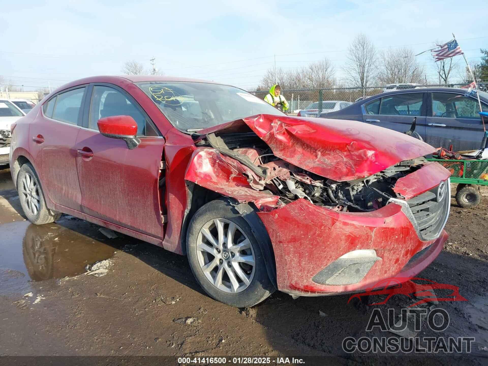 MAZDA MAZDA3 2014 - JM1BM1W76E1123407