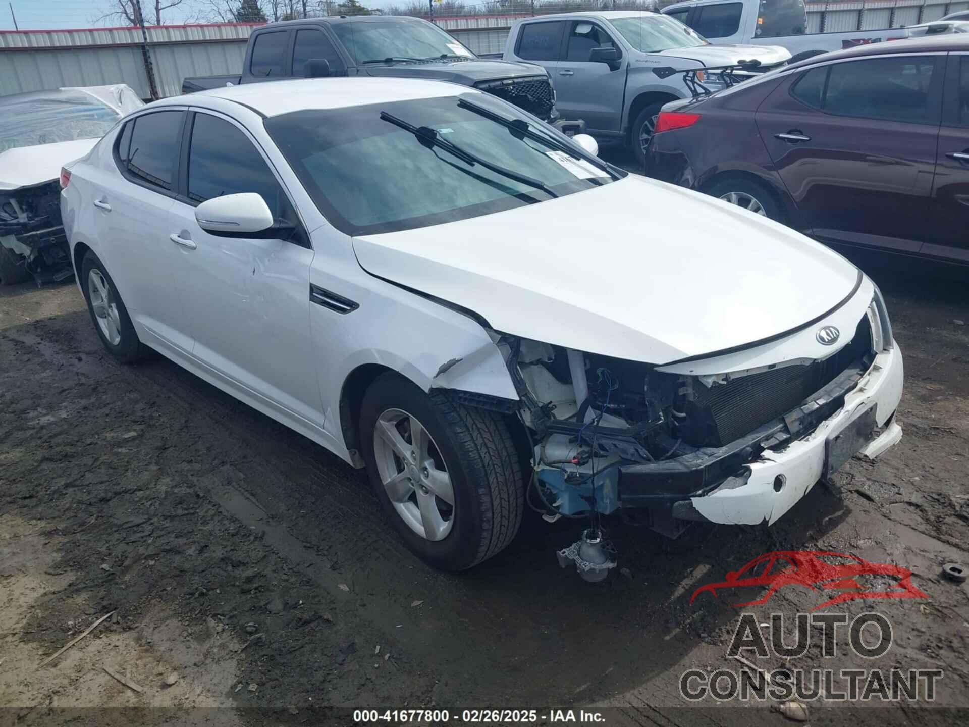 KIA OPTIMA 2015 - KNAGM4A7XF5630994