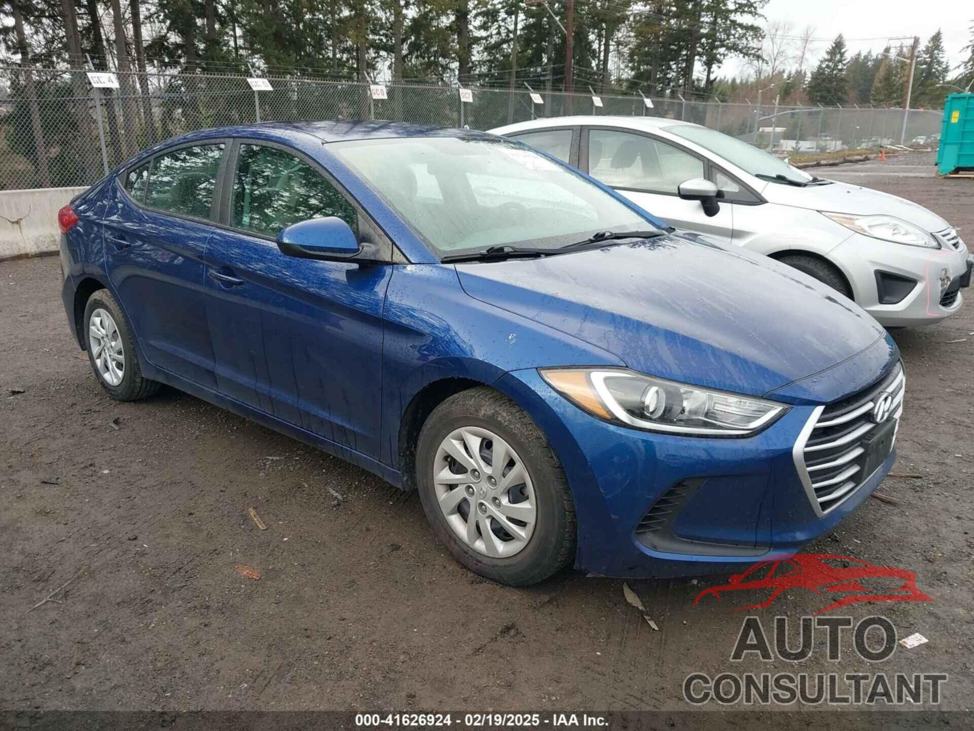 HYUNDAI ELANTRA 2018 - 5NPD74LF8JH272708