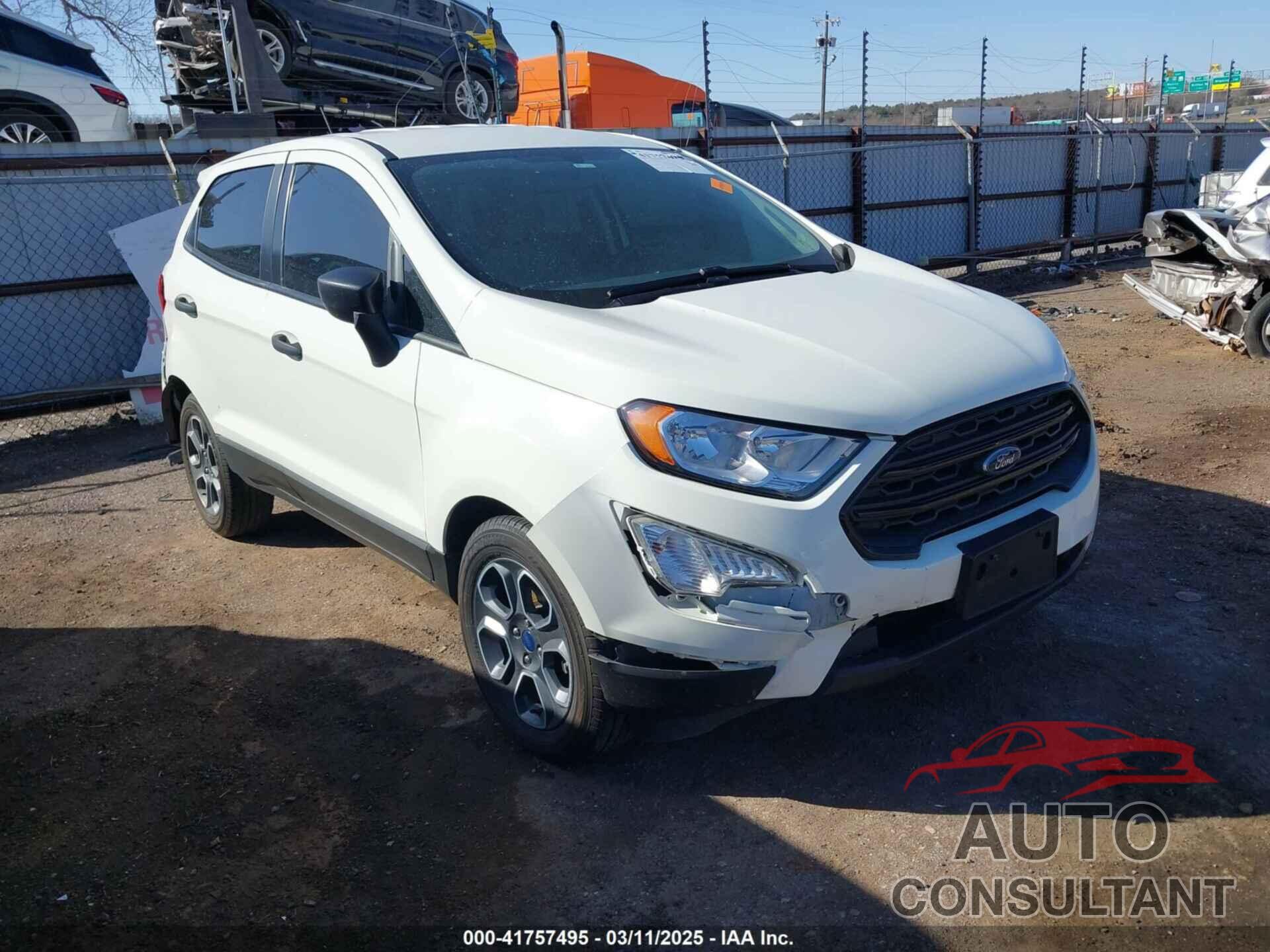 FORD ECOSPORT 2020 - MAJ3S2FE3LC333582