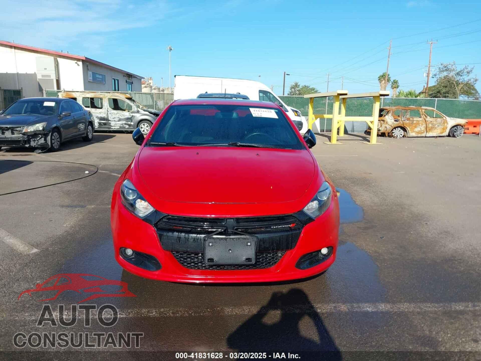 DODGE DART 2016 - 1C3CDFFA8GD791468