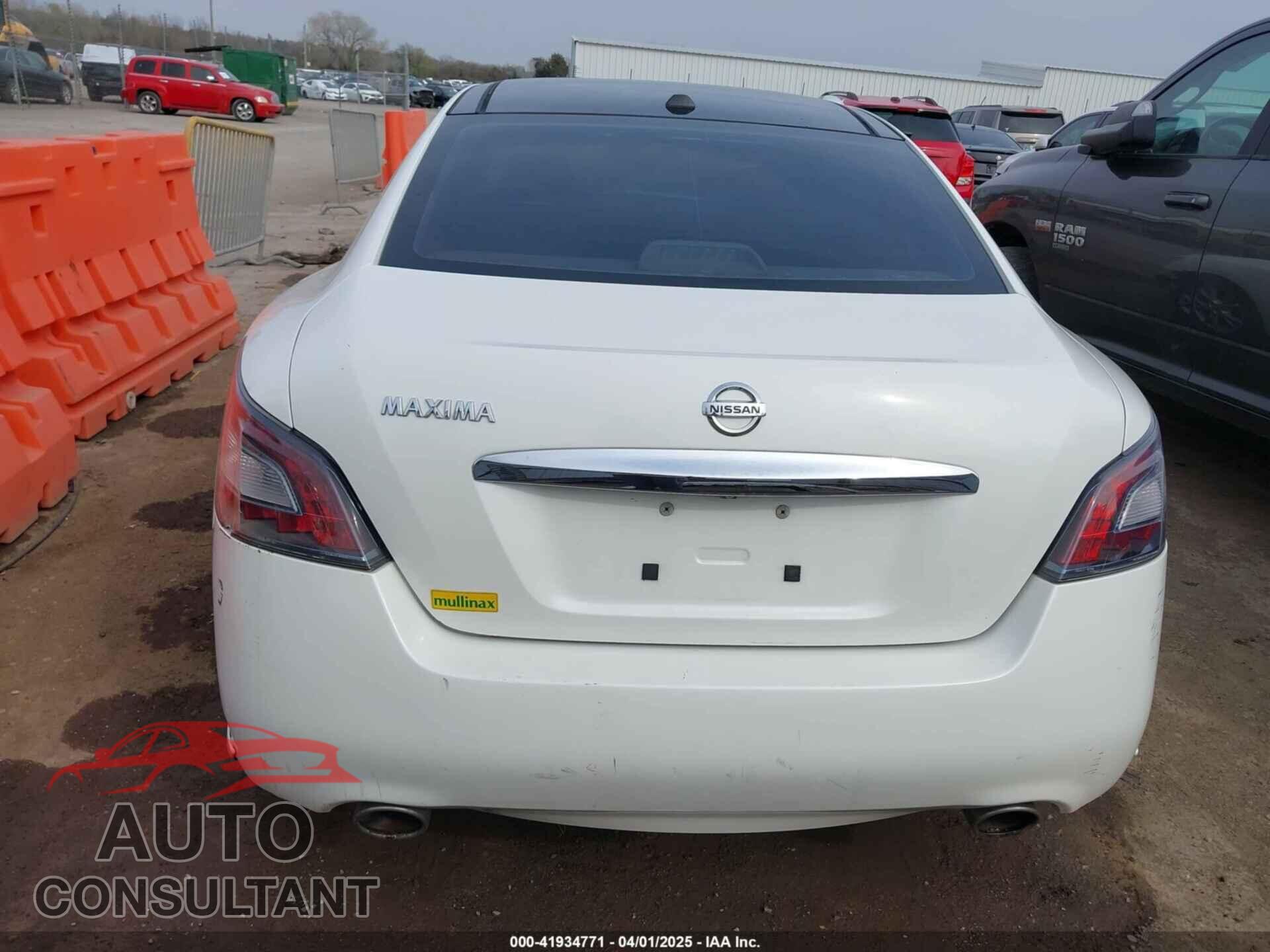 NISSAN MAXIMA 2012 - 1N4AA5AP3CC816347