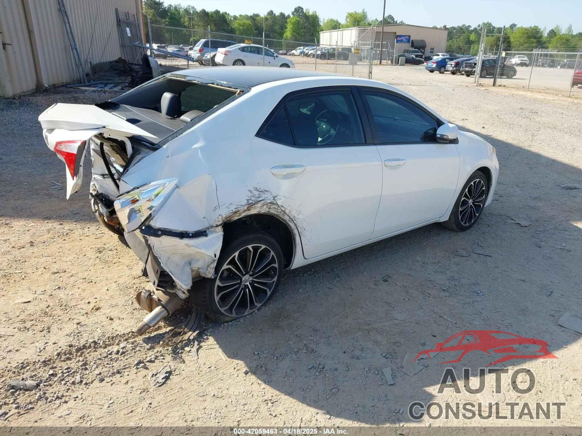 TOYOTA COROLLA 2015 - 5YFBURHE4FP278884