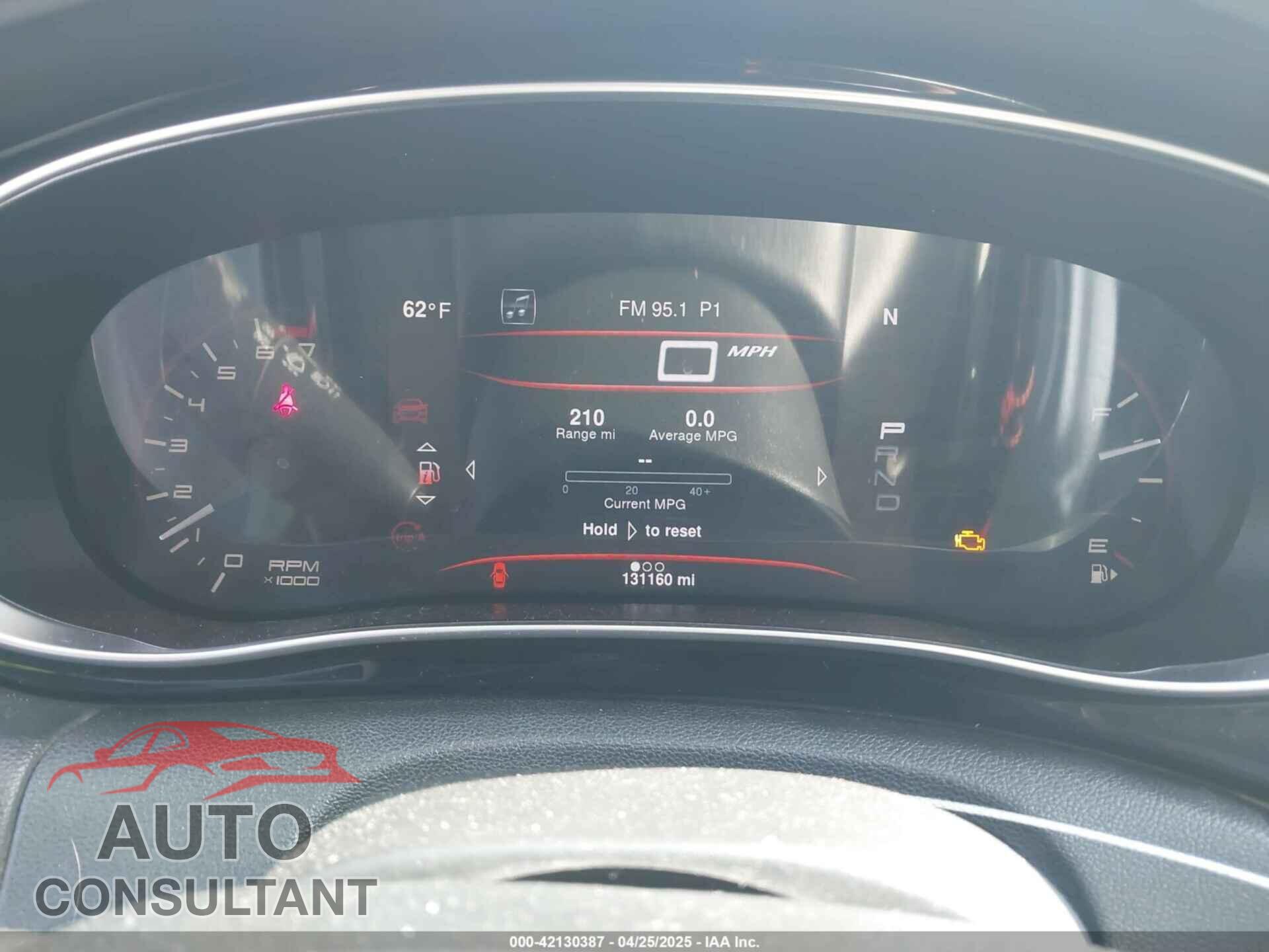 DODGE DART 2013 - 1C3CDFCH5DD319225