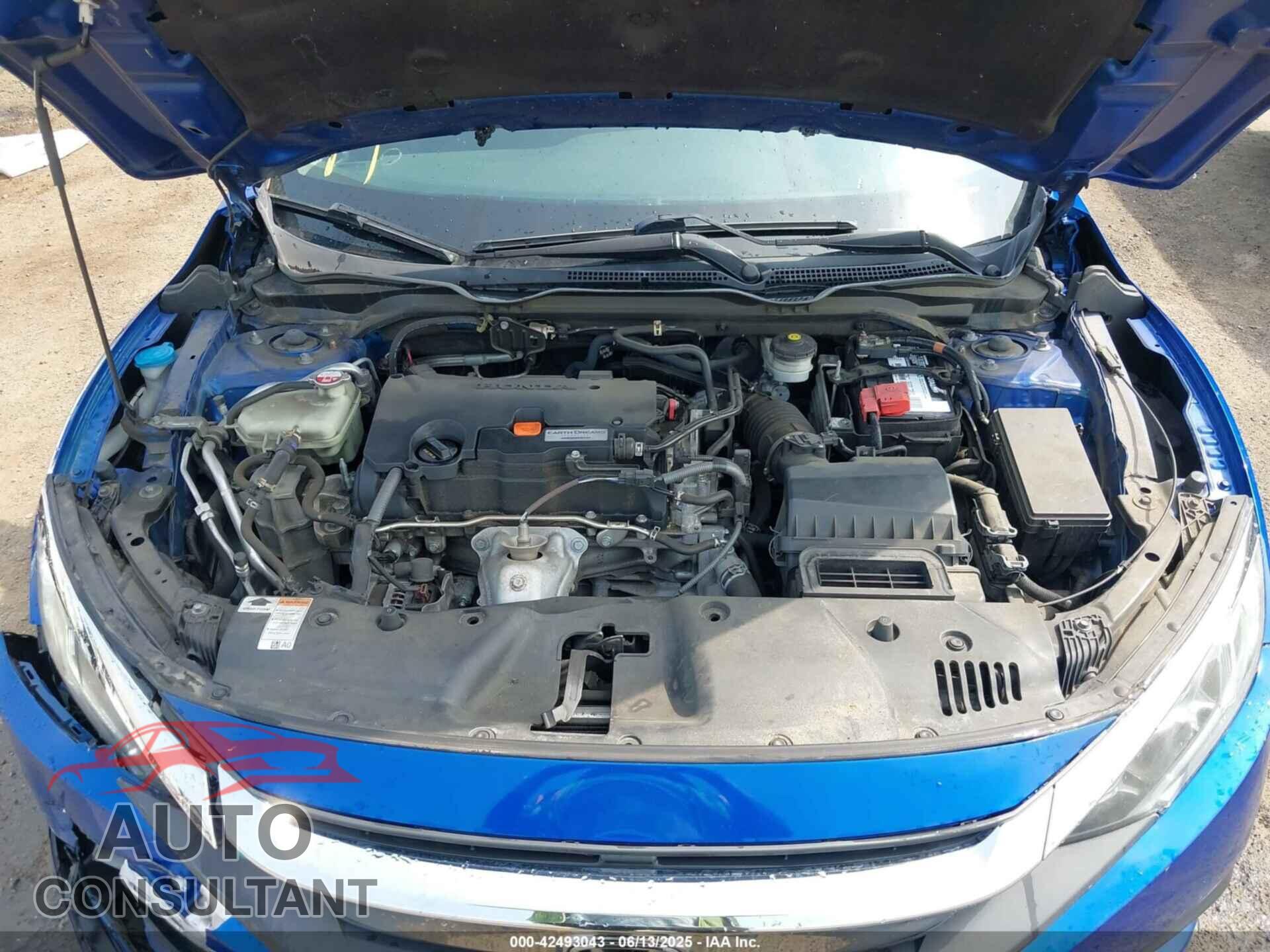 HONDA CIVIC 2017 - 19XFC2F76HE216665