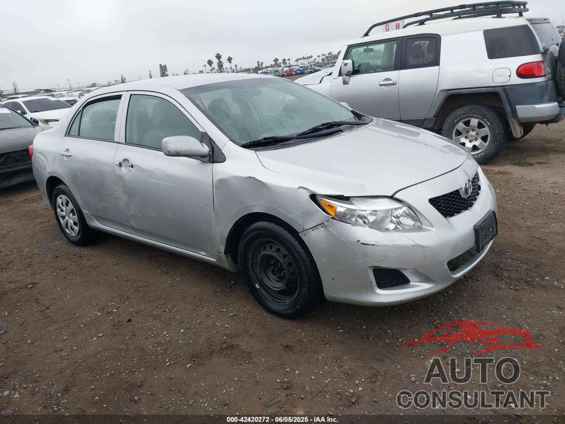 TOYOTA COROLLA 2009 - 1NXBU40E89Z098292