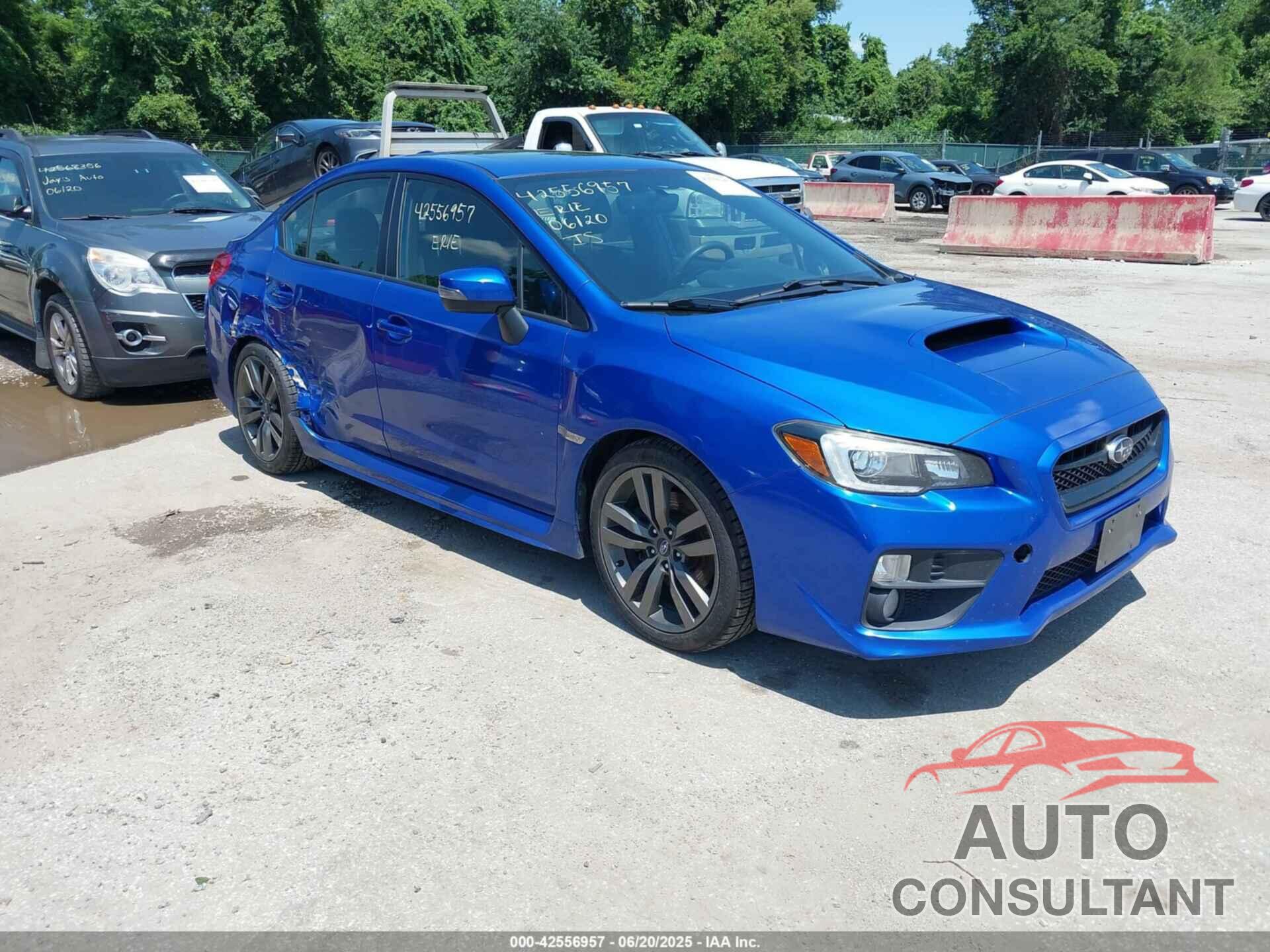 SUBARU WRX 2017 - JF1VA1L67H9835664