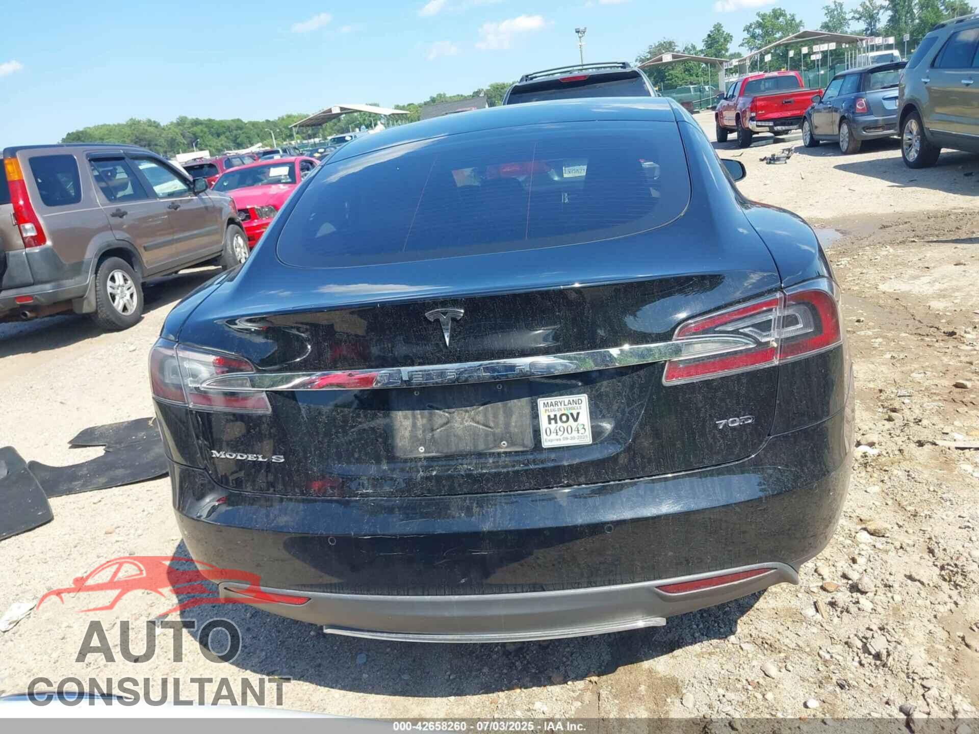 TESLA MODEL S 2015 - 5YJSA1S21FF096872