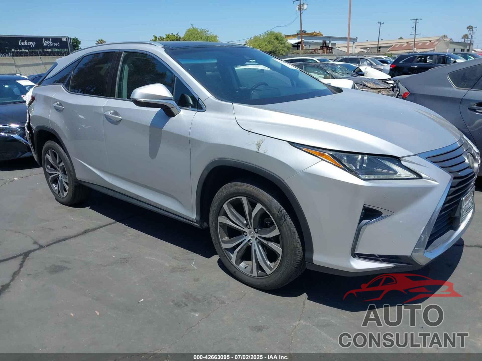 LEXUS RX 350 2017 - 2T2ZZMCA7HC038072