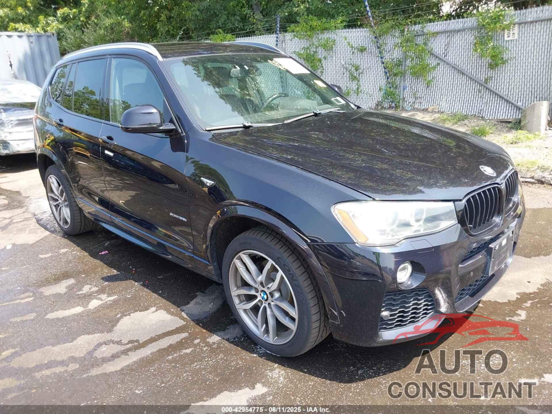 BMW X3 2017 - 5UXWX7C55H0U42806