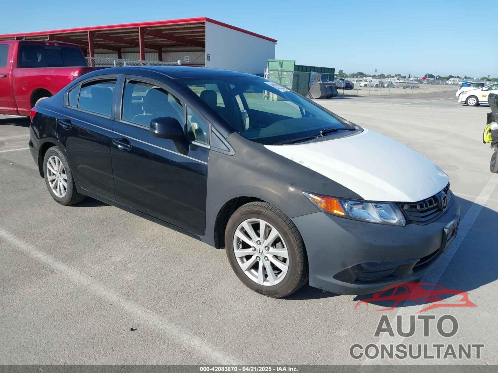 HONDA CIVIC 2012 - 2HGFB2F93CH509782
