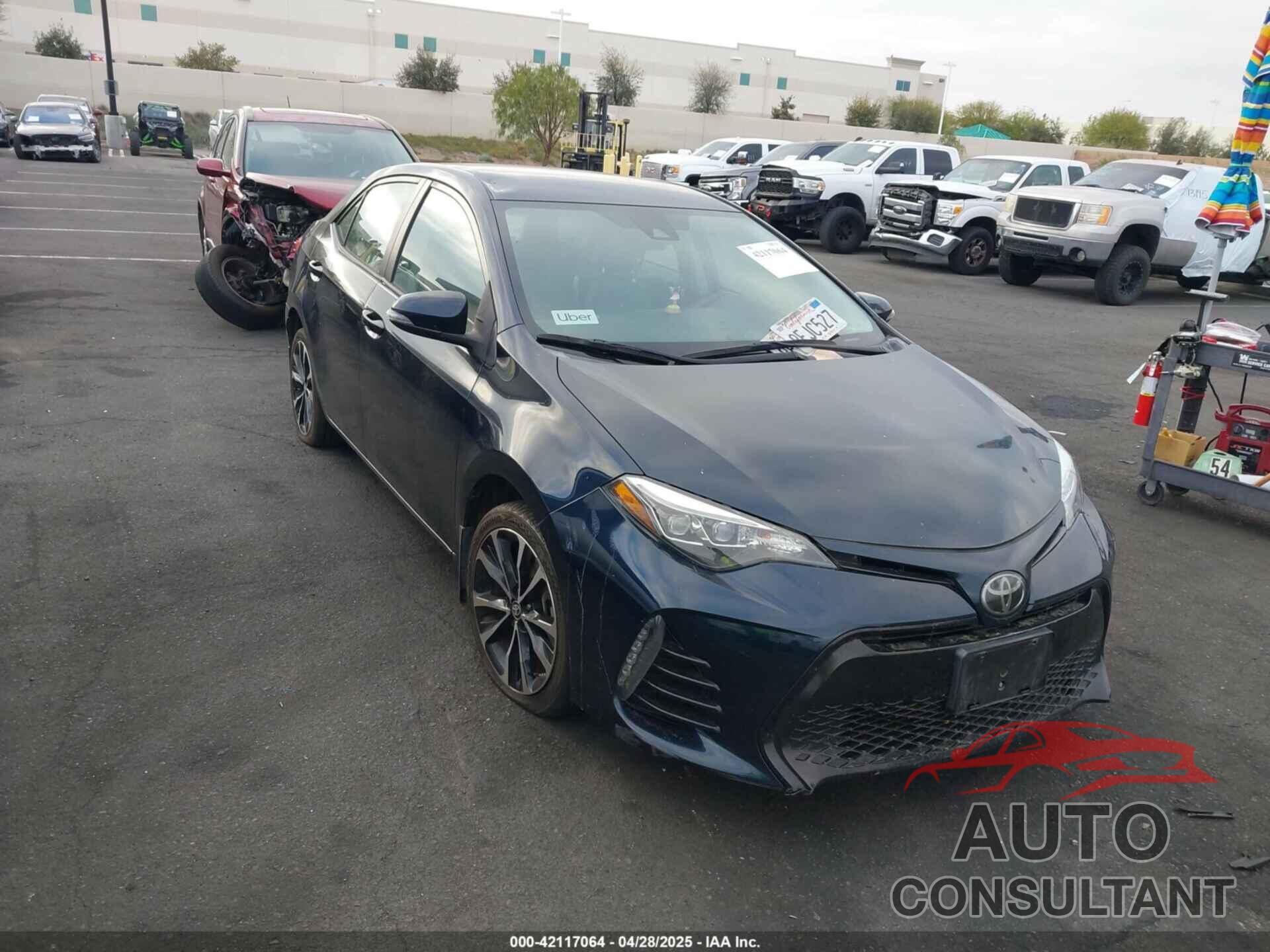 TOYOTA COROLLA 2019 - 2T1BURHE3KC144751