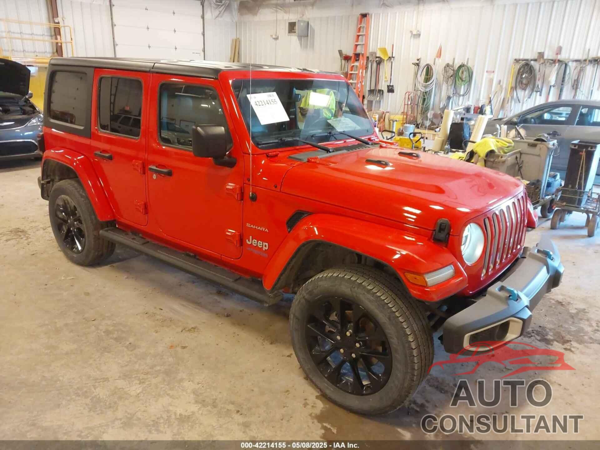 JEEP WRANGLER 4XE 2022 - 1C4JJXP65NW192508