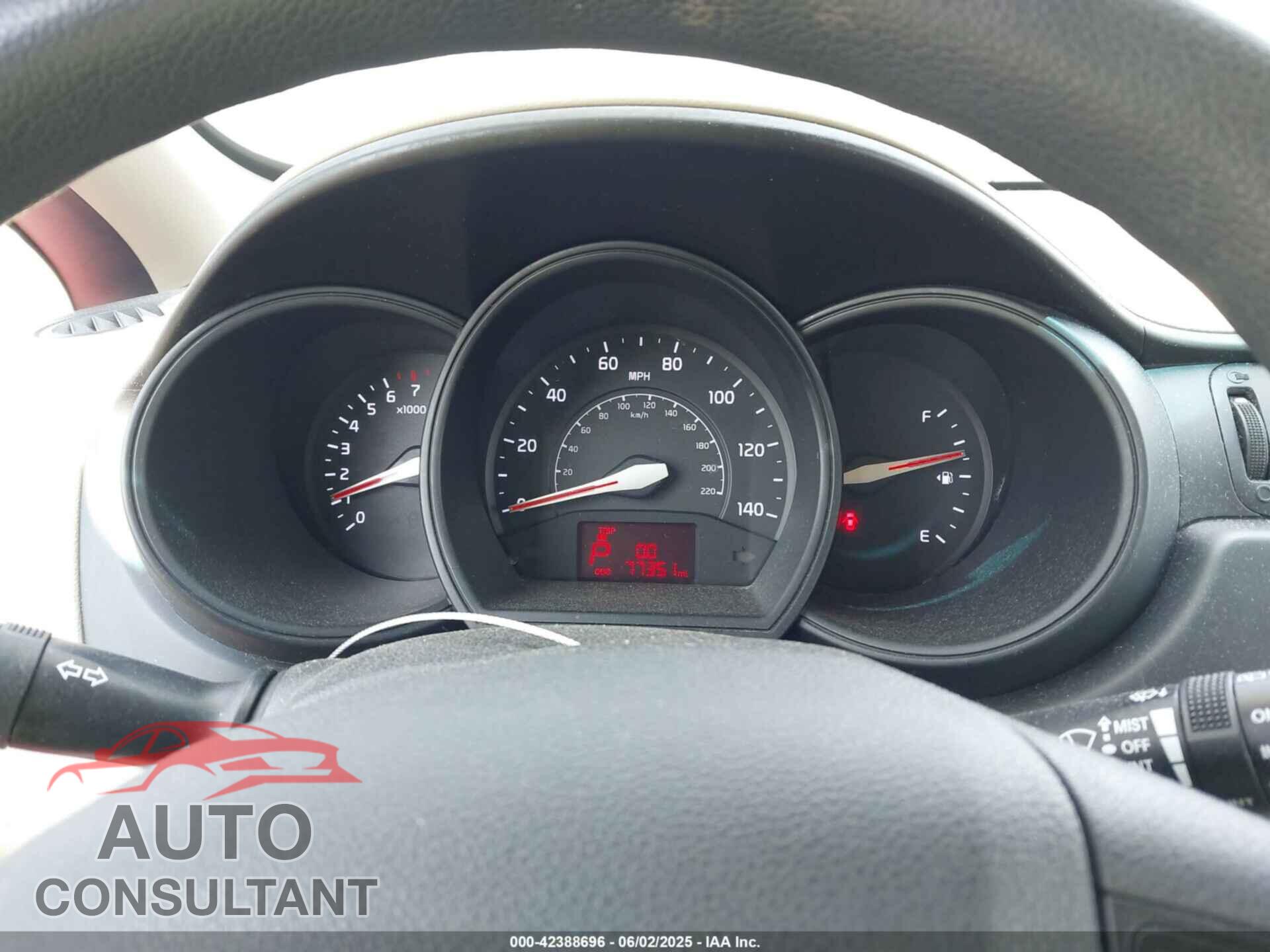 KIA RIO5 2012 - KNADM5A33C6016302