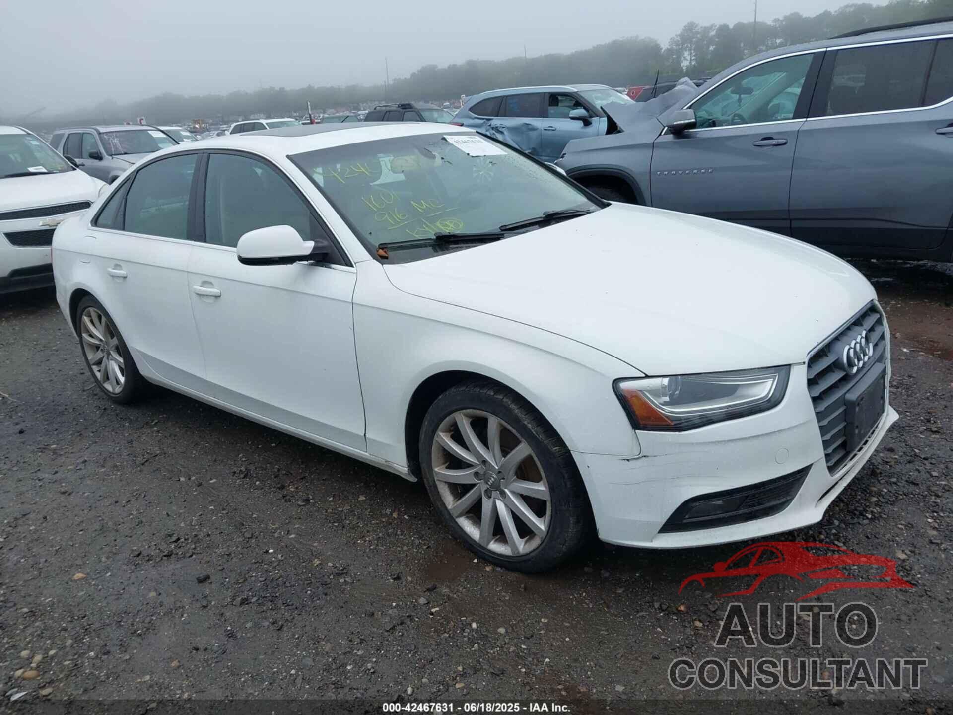 AUDI A4 2013 - WAUFFAFL8DN029705