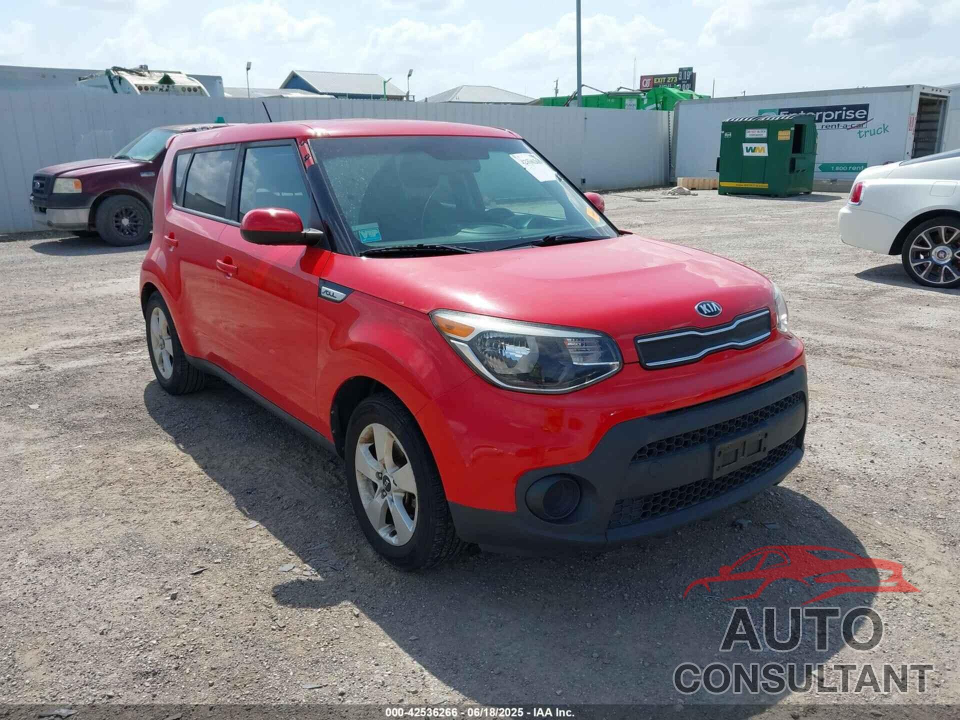 KIA SOUL 2019 - KNDJN2A24K7666094