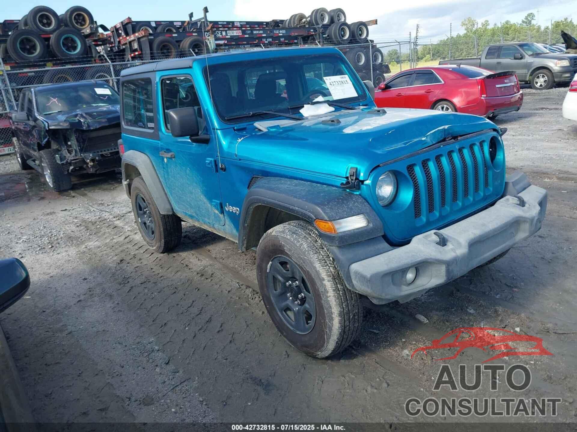 JEEP WRANGLER 2019 - 1C4GJXAG4KW685538