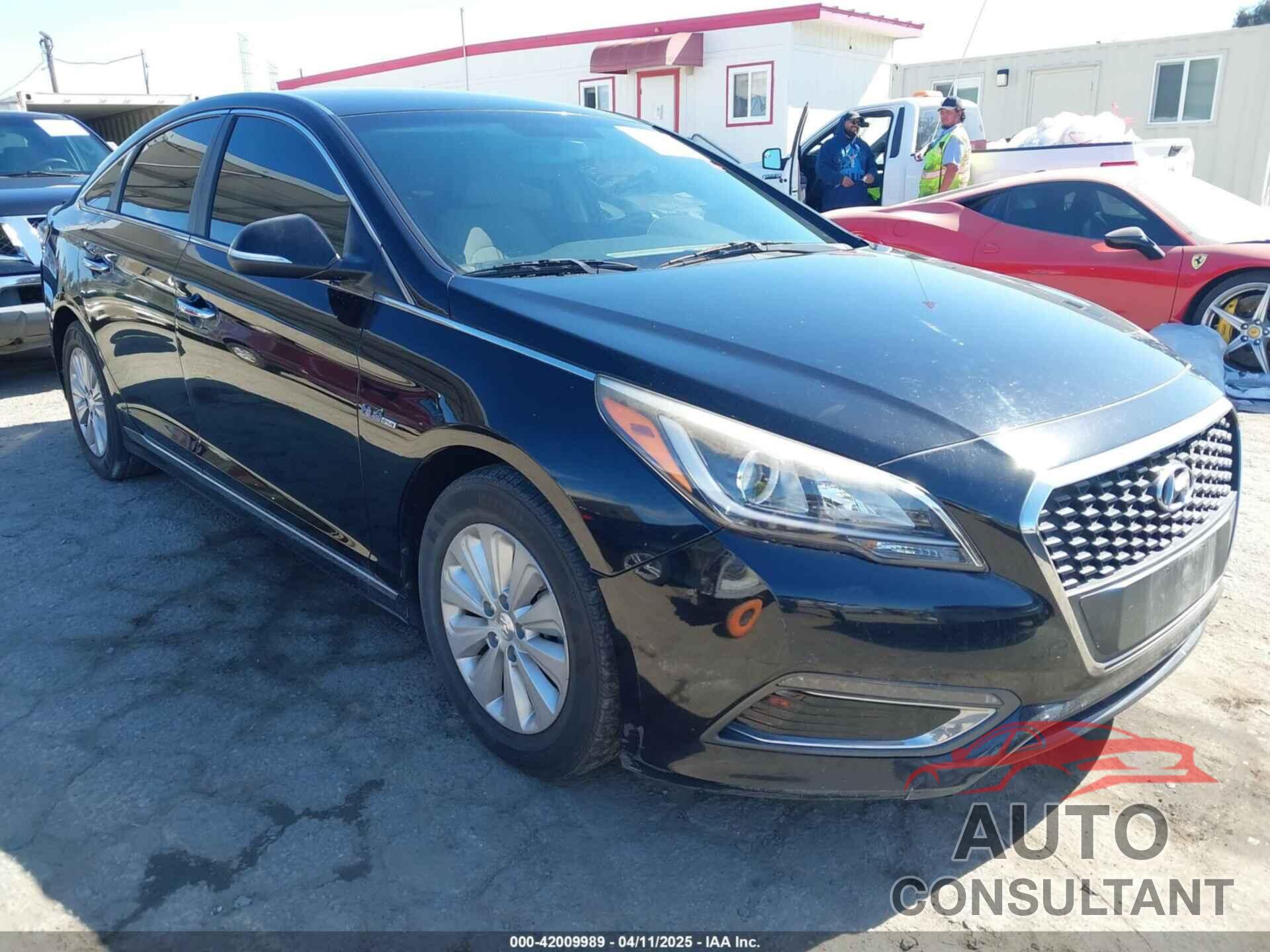 HYUNDAI SONATA HYBRID 2016 - KMHE24L13GA014079