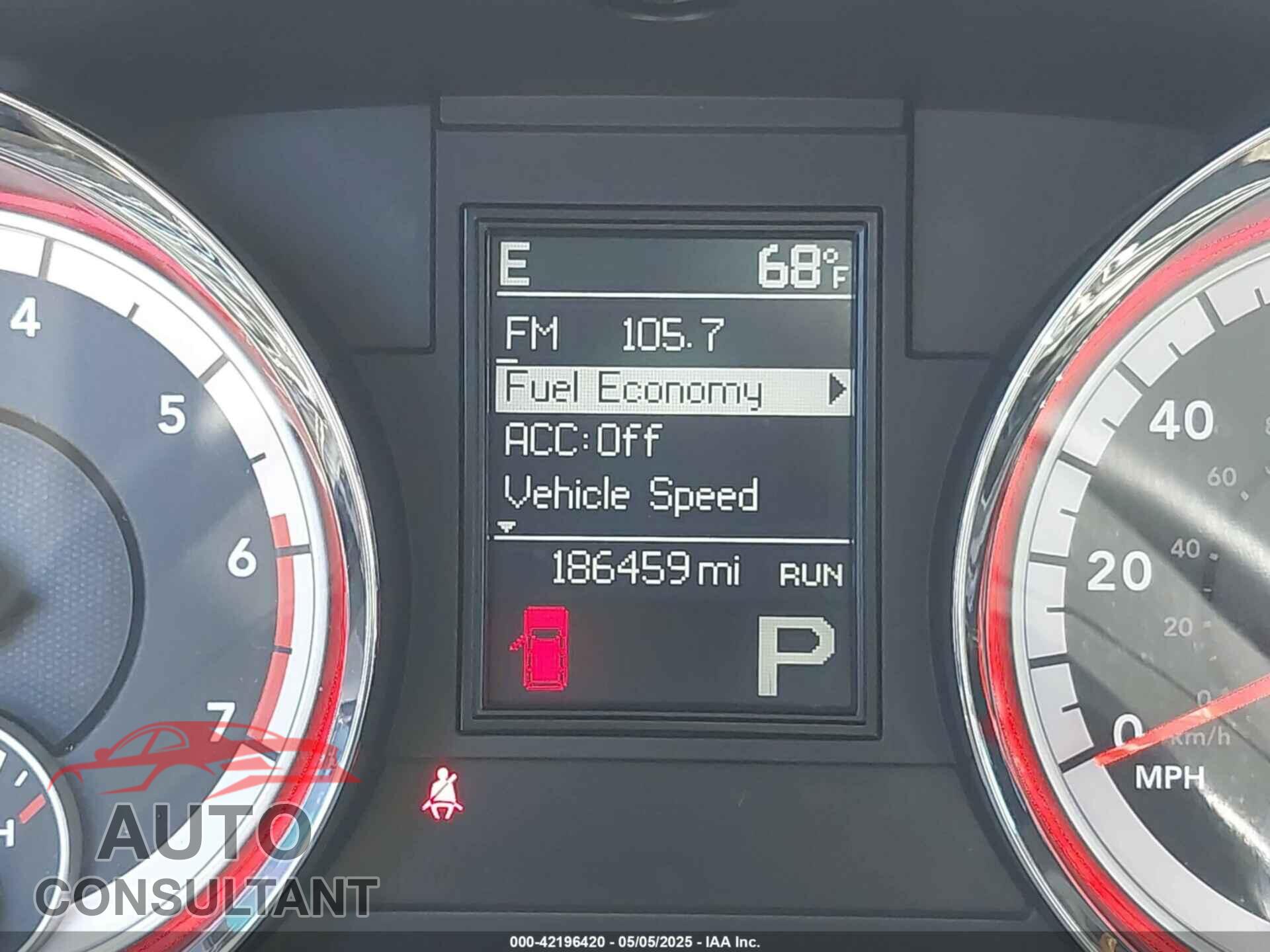 DODGE DURANGO 2012 - 1C4SDJET7CC286082