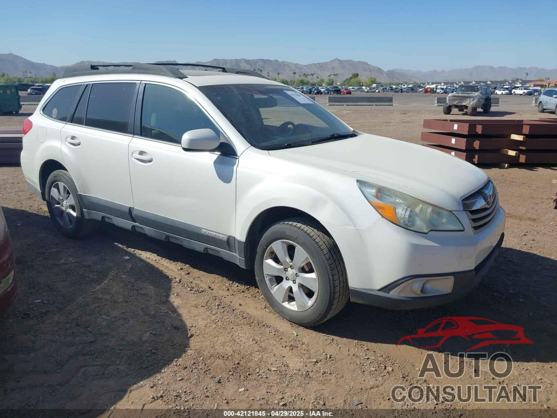 SUBARU OUTBACK 2011 - 4S4BRBGC7B3370949