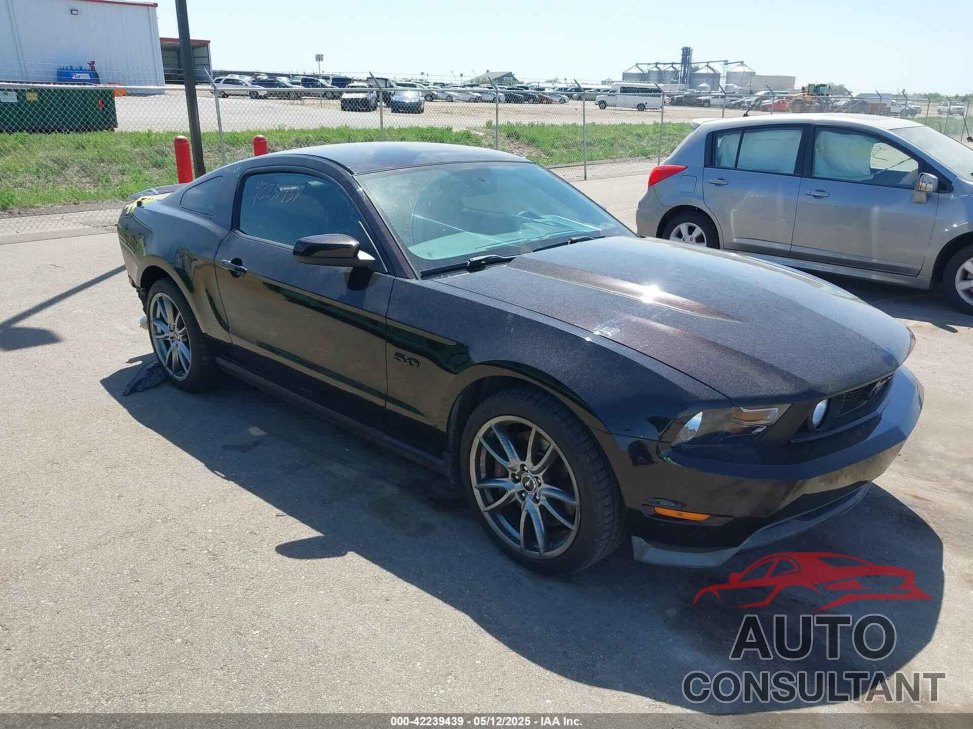 FORD MUSTANG 2012 - 1ZVBP8CF8C5229808