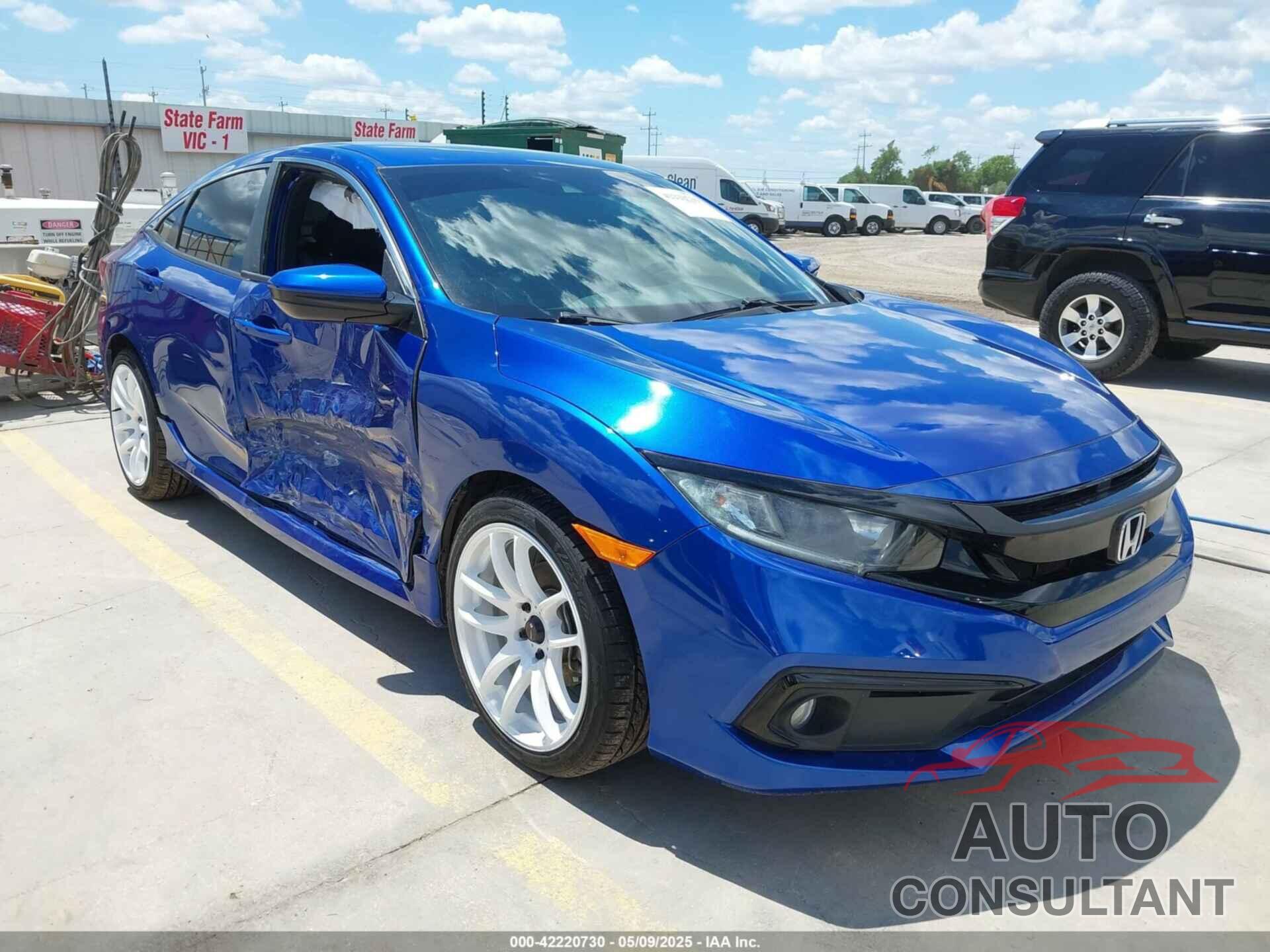 HONDA CIVIC 2020 - 2HGFC2F83LH555827