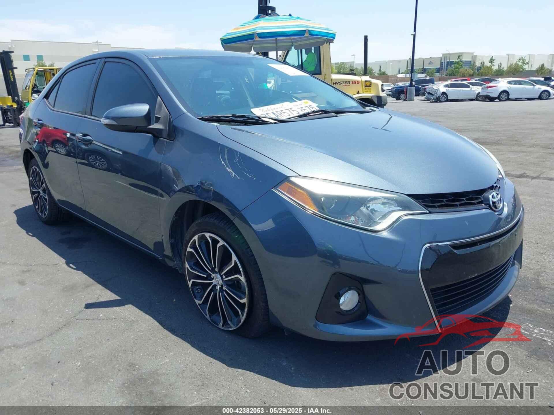 TOYOTA COROLLA 2014 - 5YFBURHE4EP009041