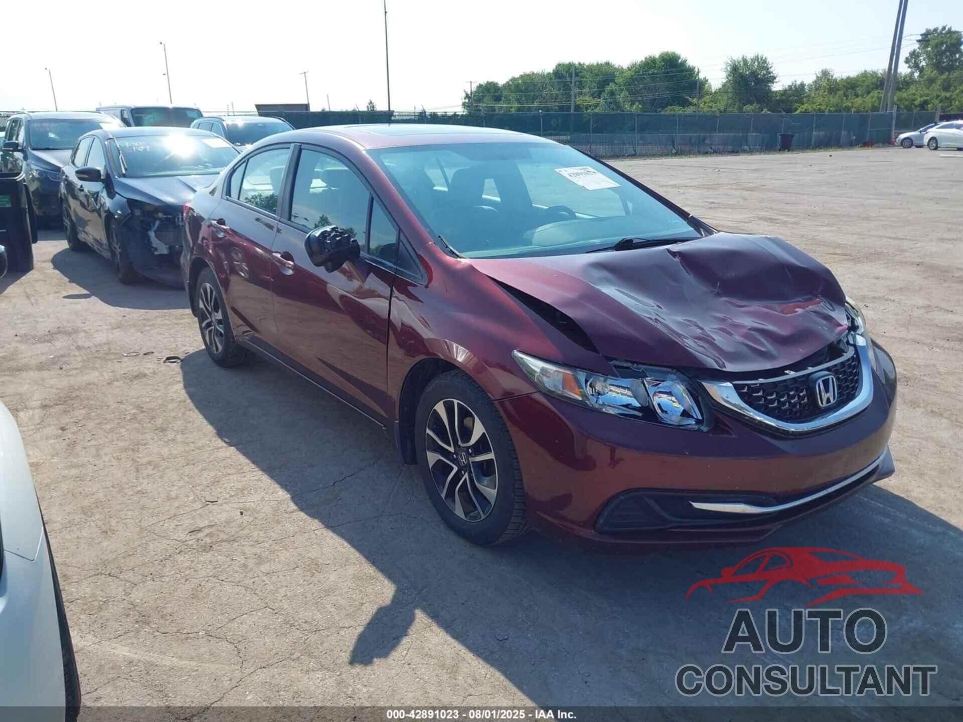 HONDA CIVIC 2014 - 19XFB2F86EE250838