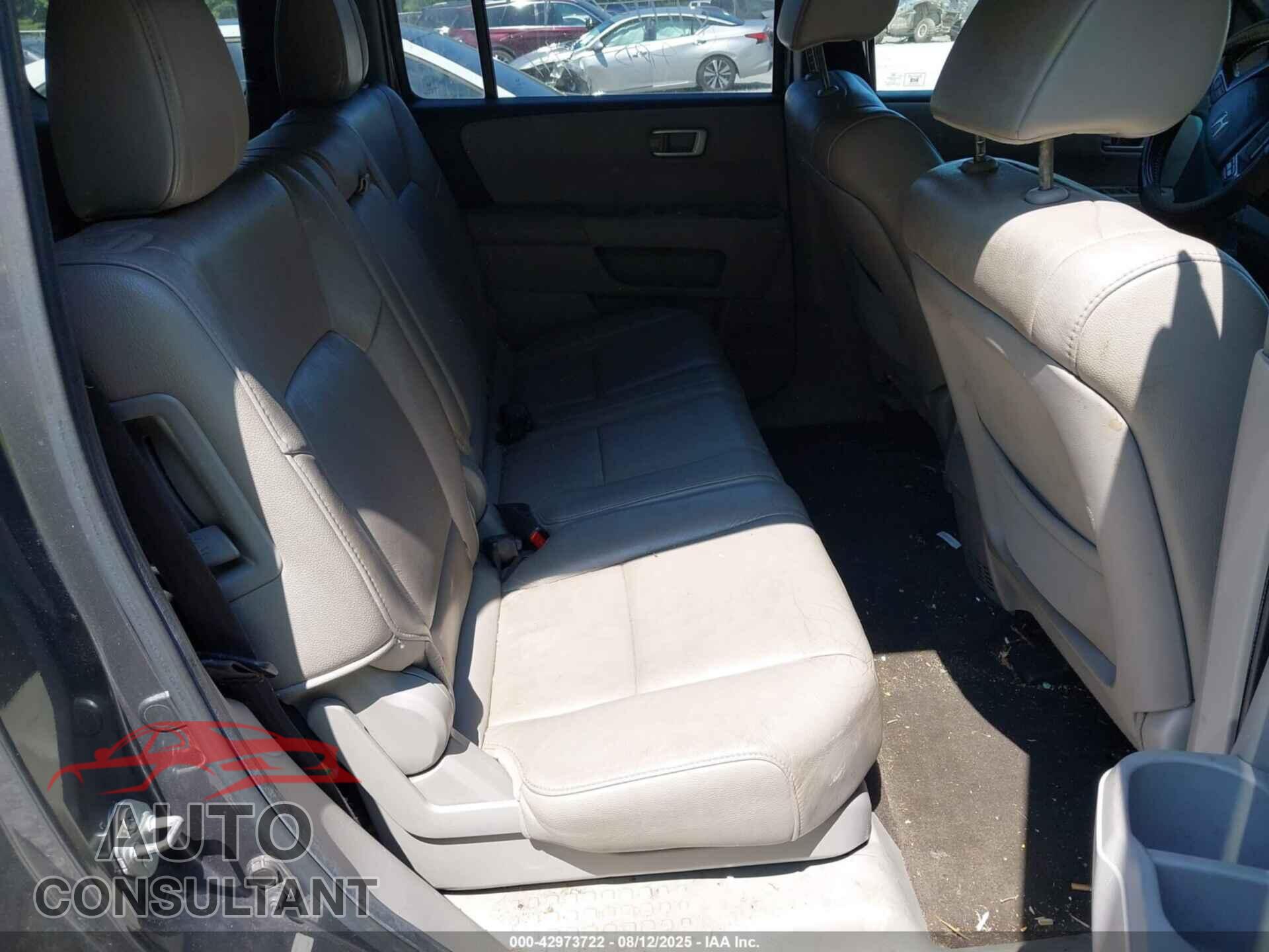 HONDA PILOT 2012 - 5FNYF4H59CB026370