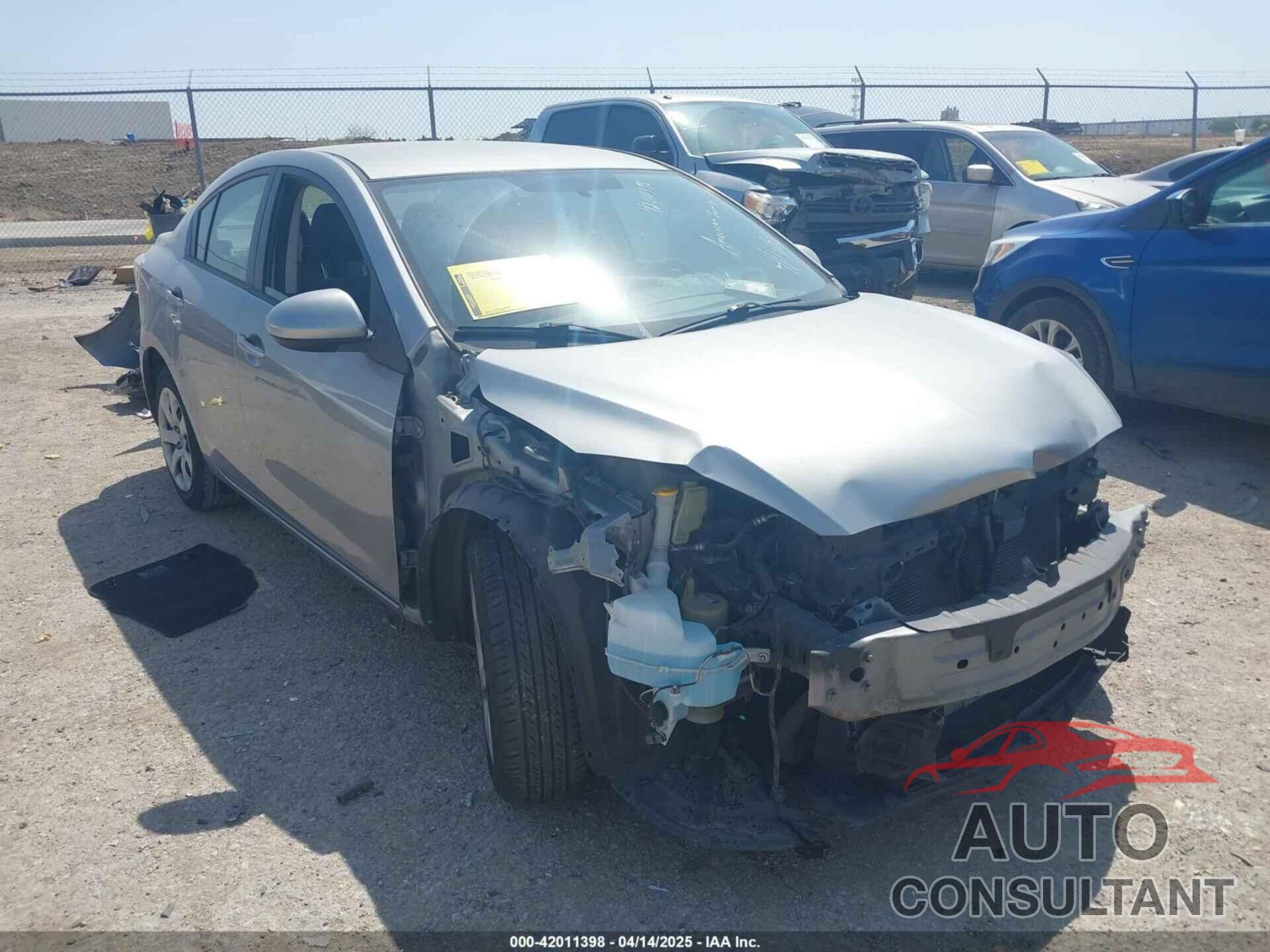 MAZDA MAZDA3 2013 - JM1BL1UP6D1801027