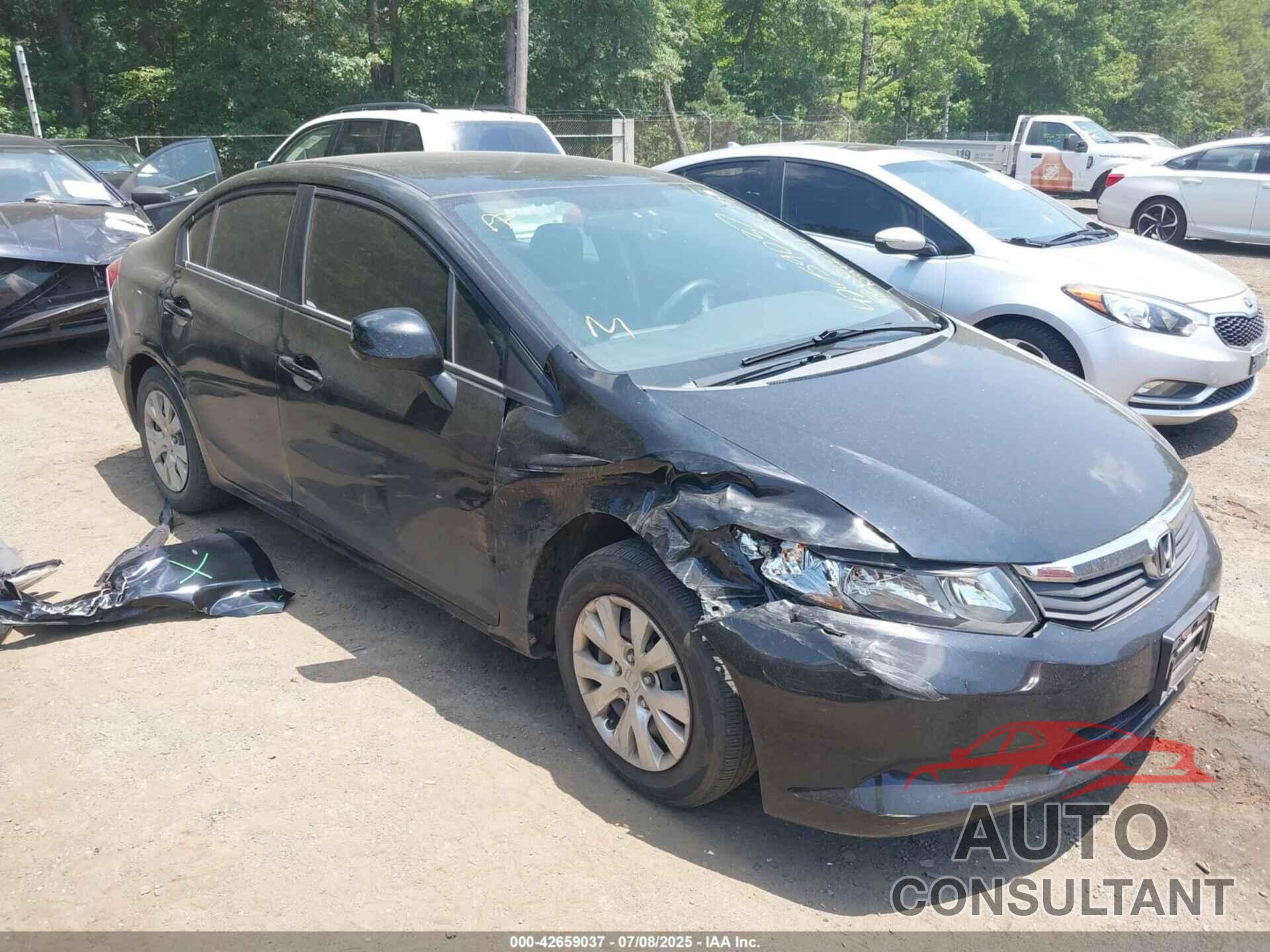 HONDA CIVIC 2012 - 19XFB2F50CE366894
