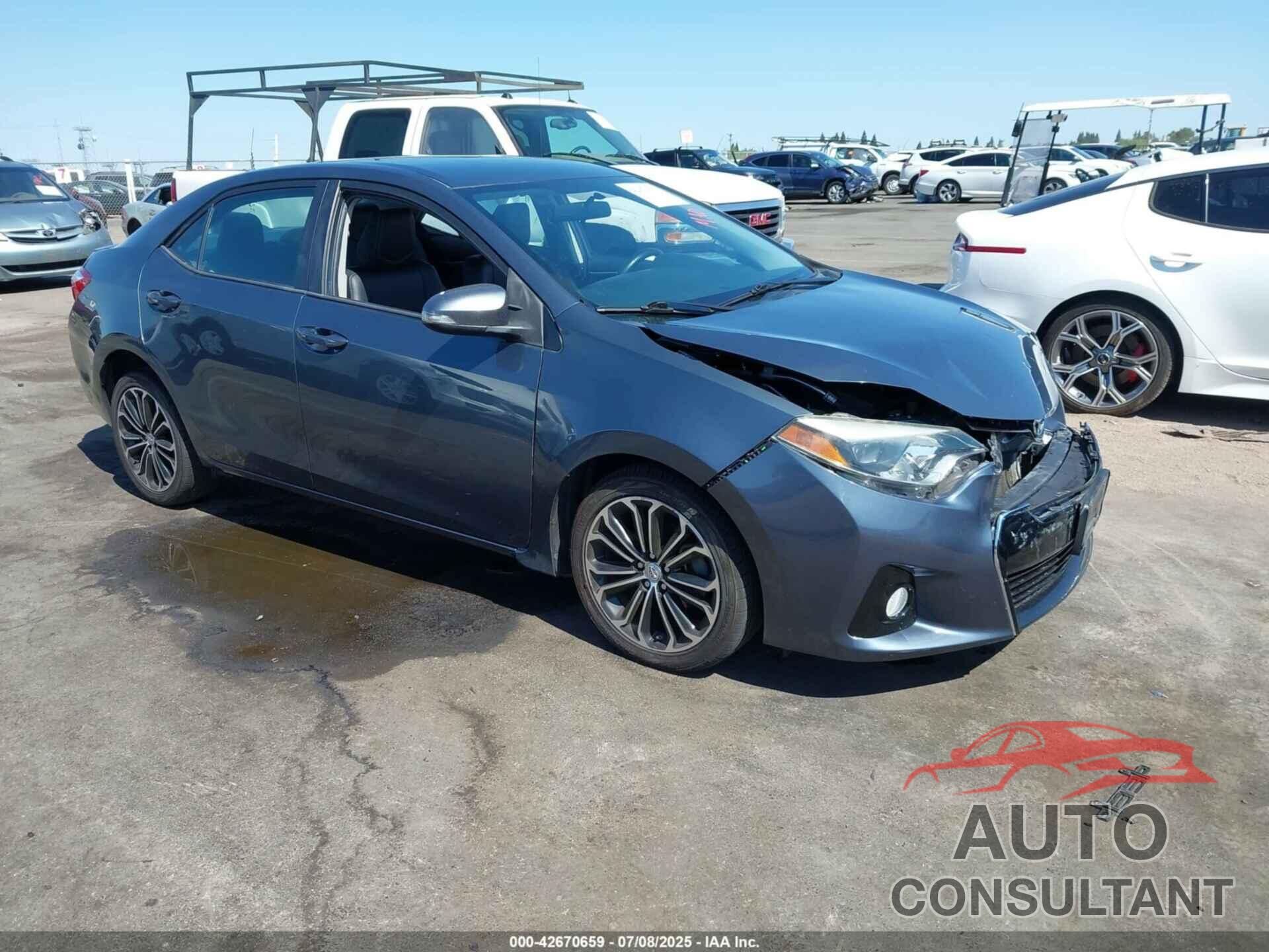 TOYOTA COROLLA 2015 - 2T1BURHE9FC272952
